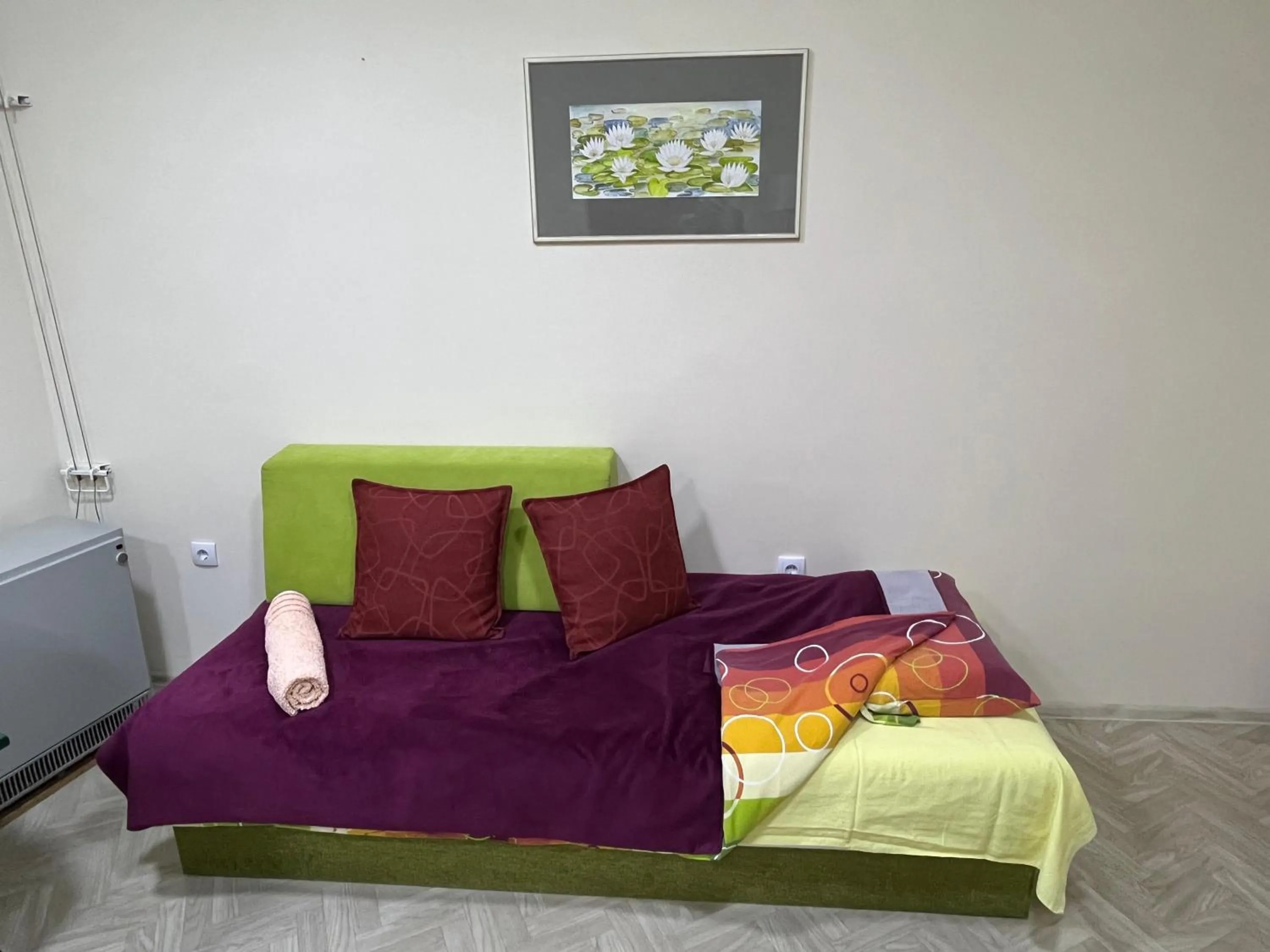 Bed in Cozy apartment in the center of Novi Sad!