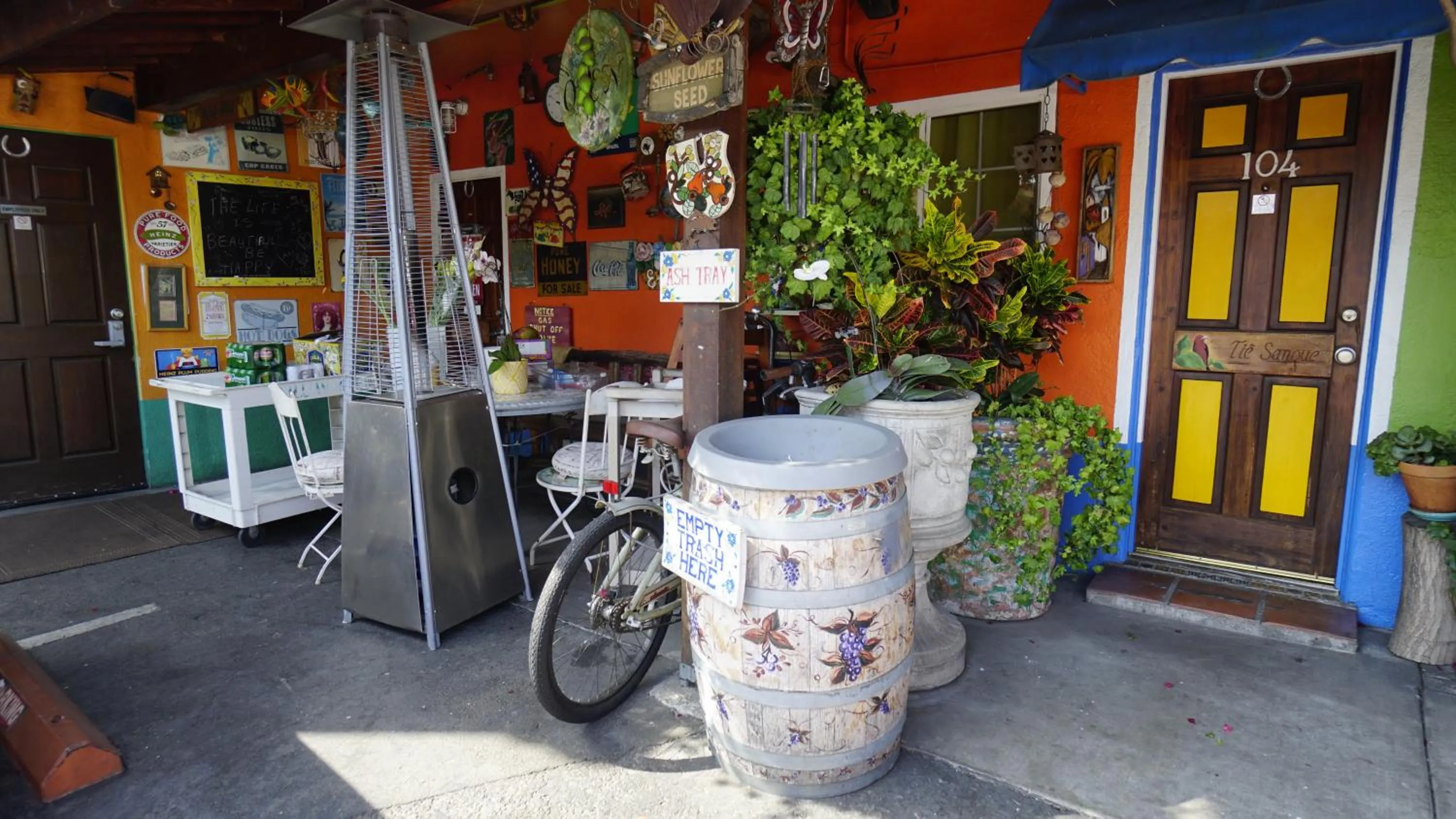 Patio in Villa Brasil Motel