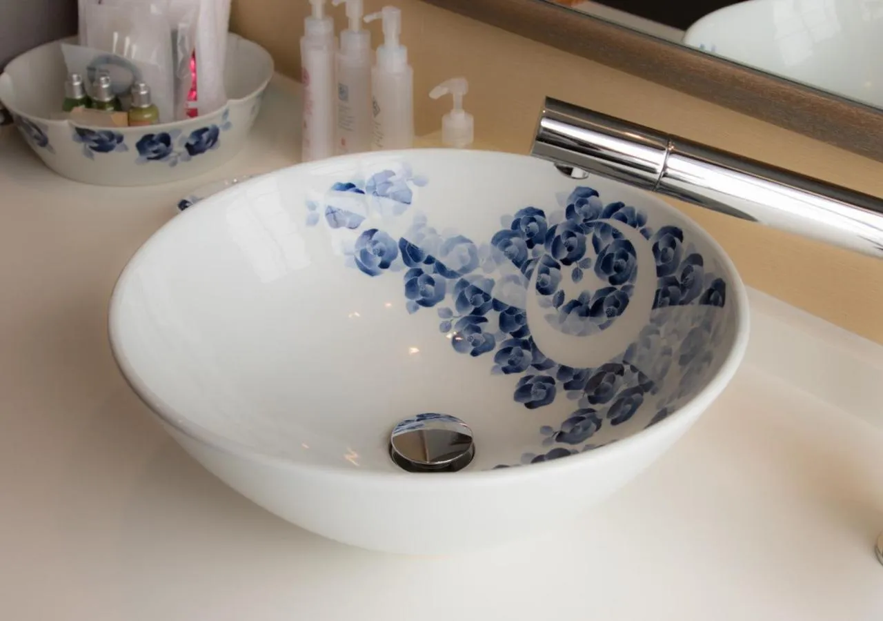 Bathroom in CHAHARU Hanare Dogo Yumekura