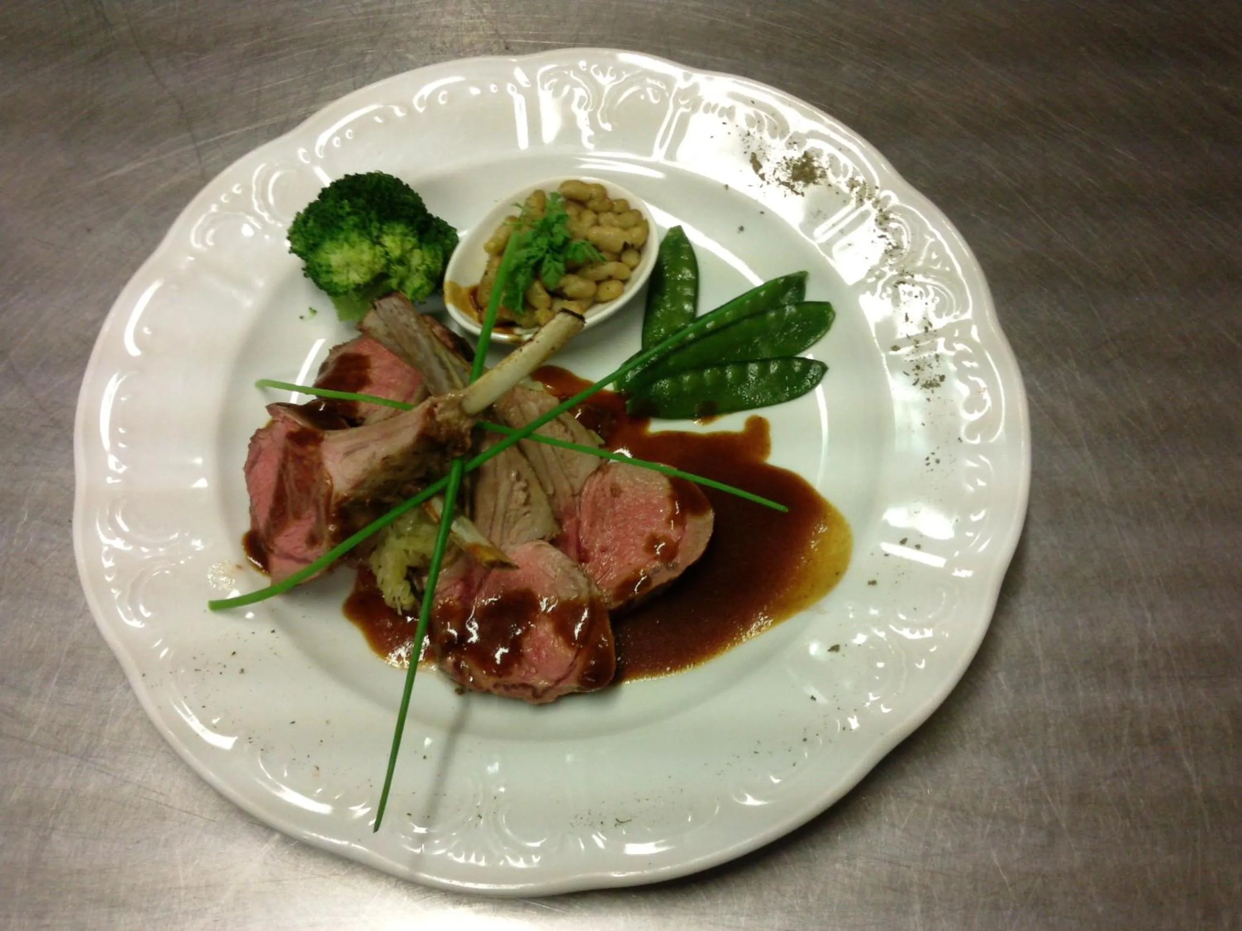 Food and drinks in La Bonne Franquette