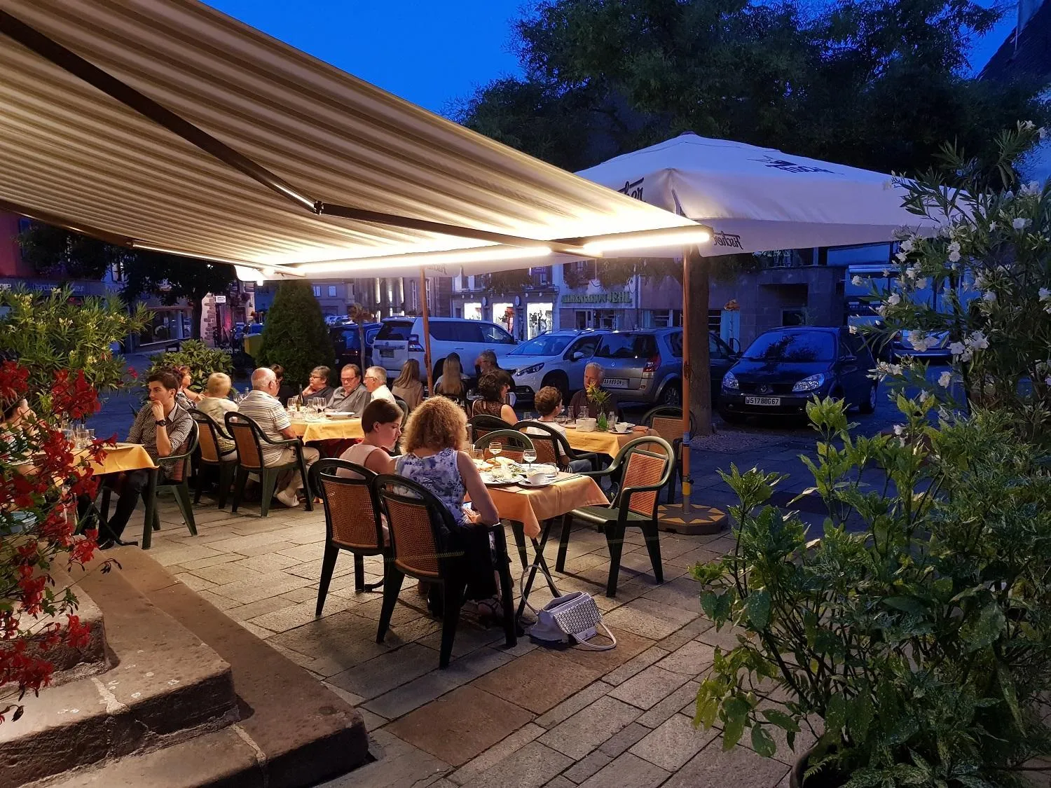 Patio in La Bonne Franquette