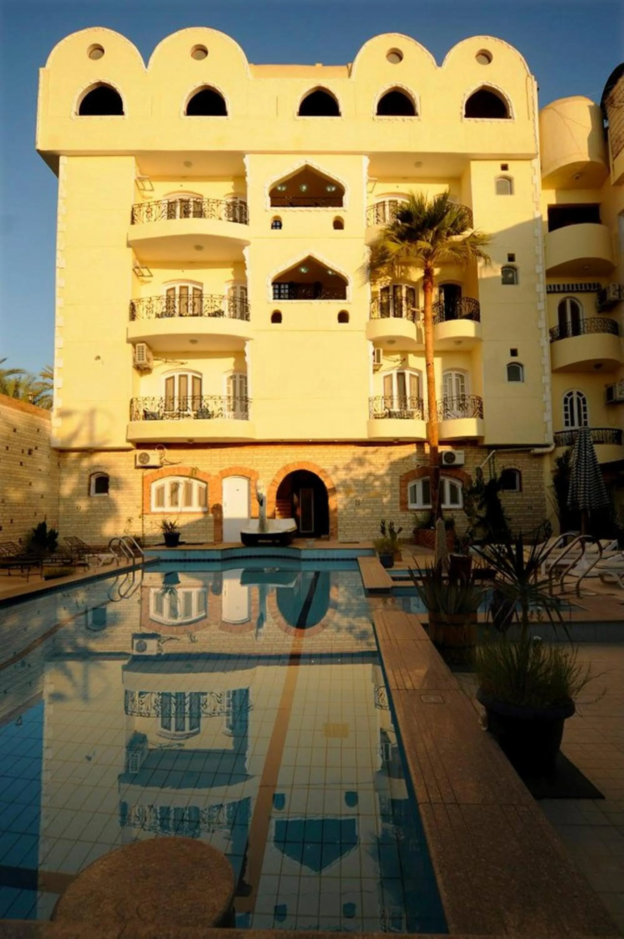 Bird's eye view in Nile Valley Hotel