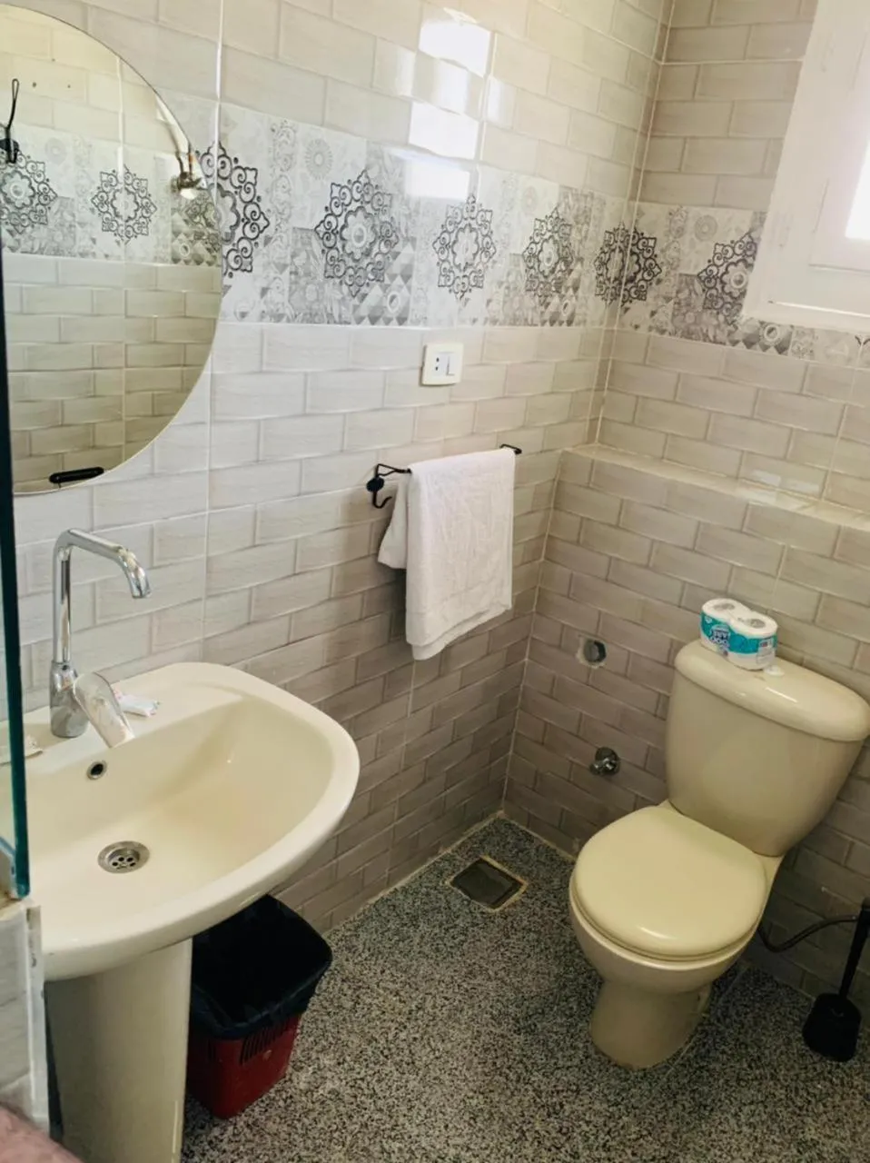 Bathroom in Nile Valley Hotel