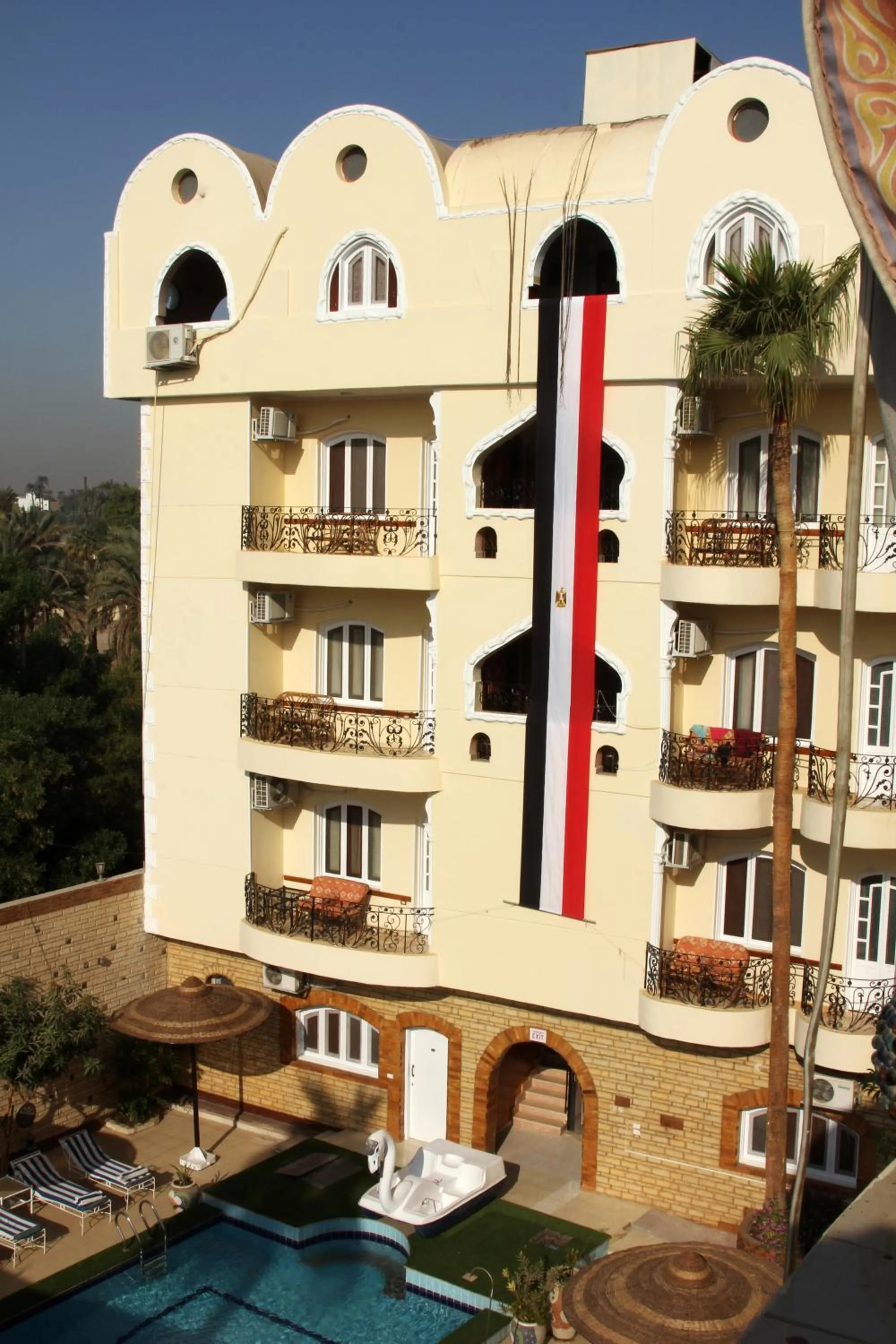 Property building in Nile Valley Hotel