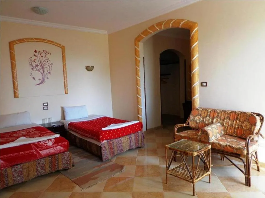 Bed in Nile Valley Hotel