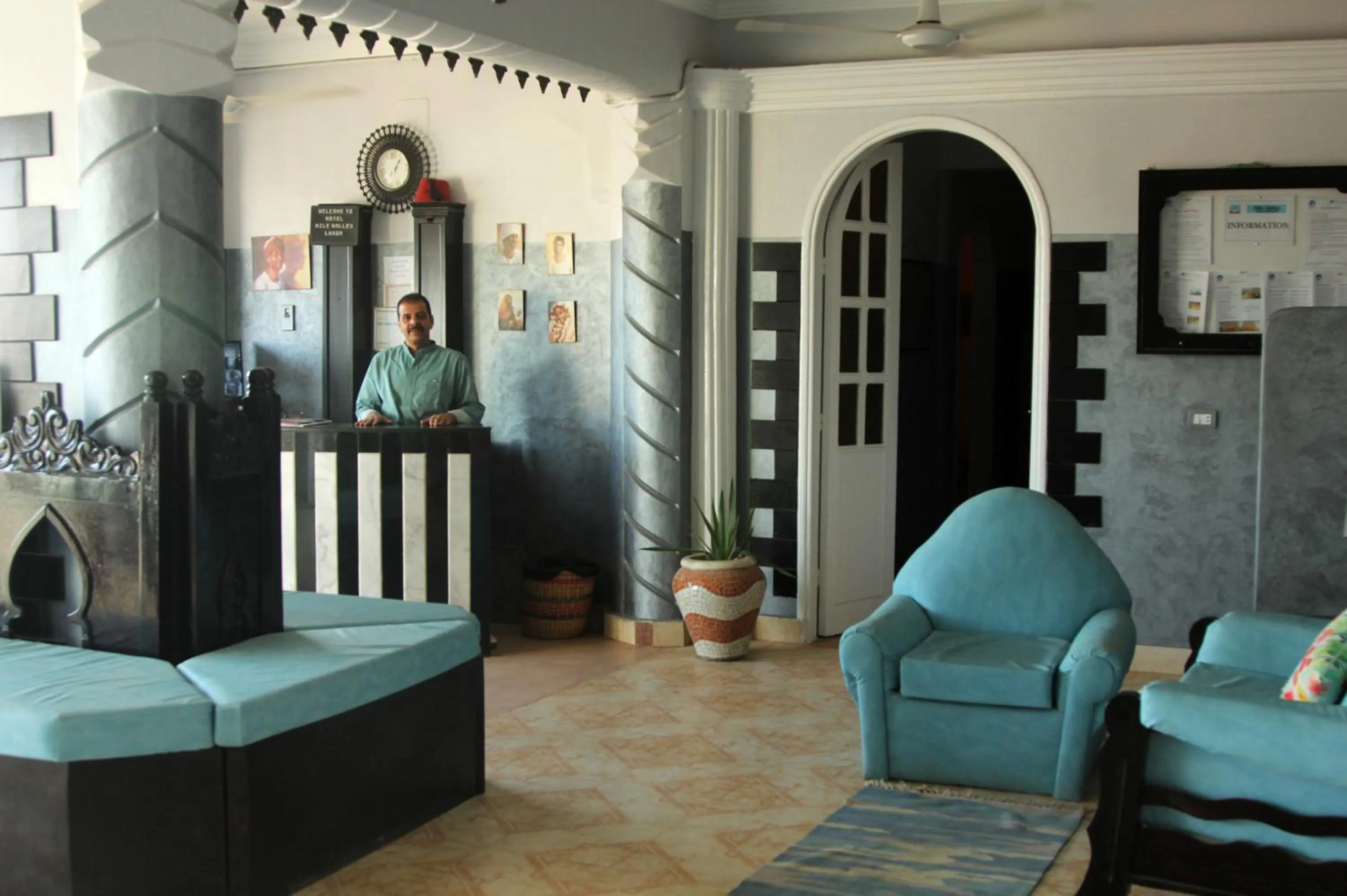 Lobby or reception in Nile Valley Hotel