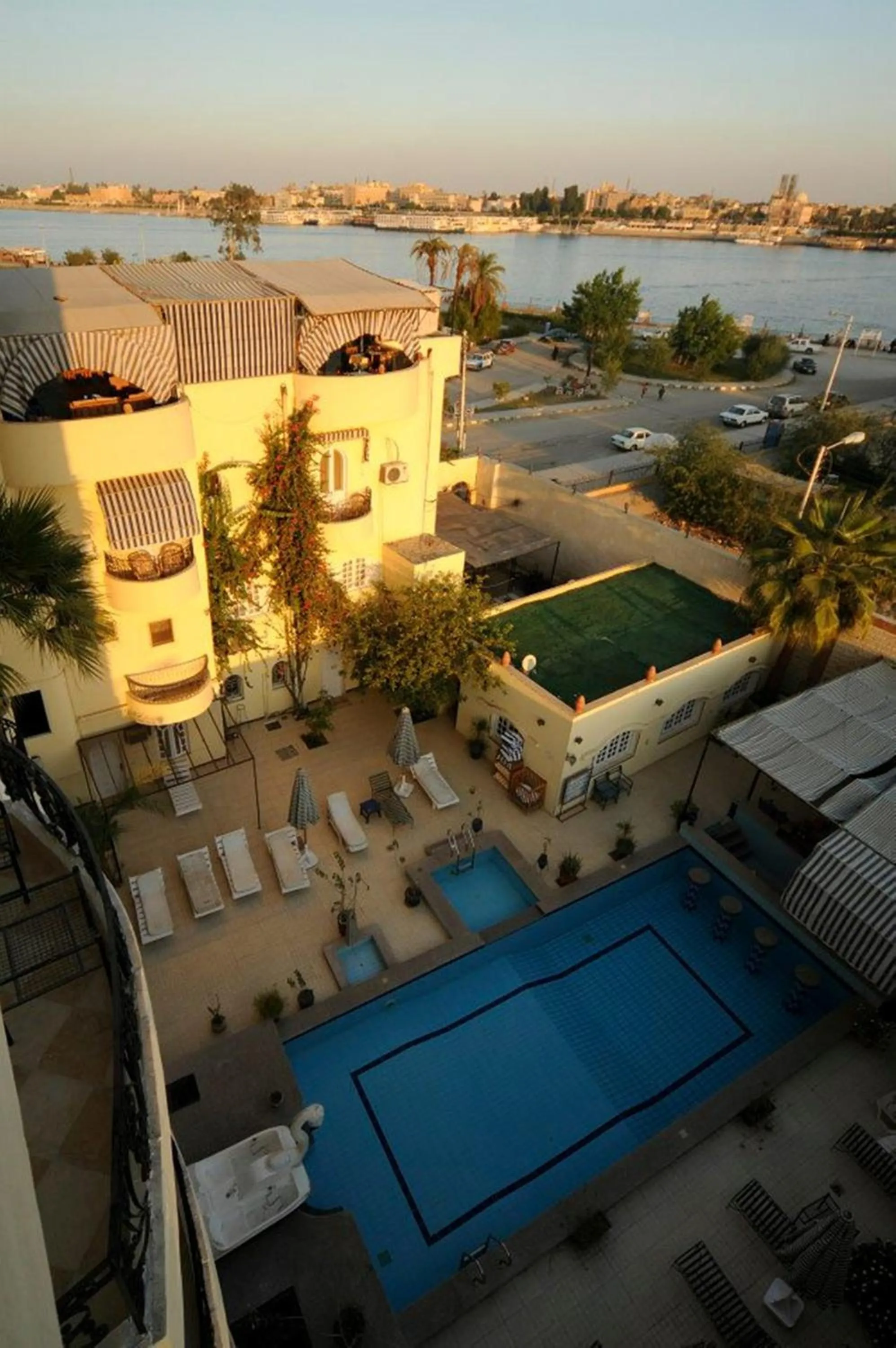 Bird's eye view in Nile Valley Hotel