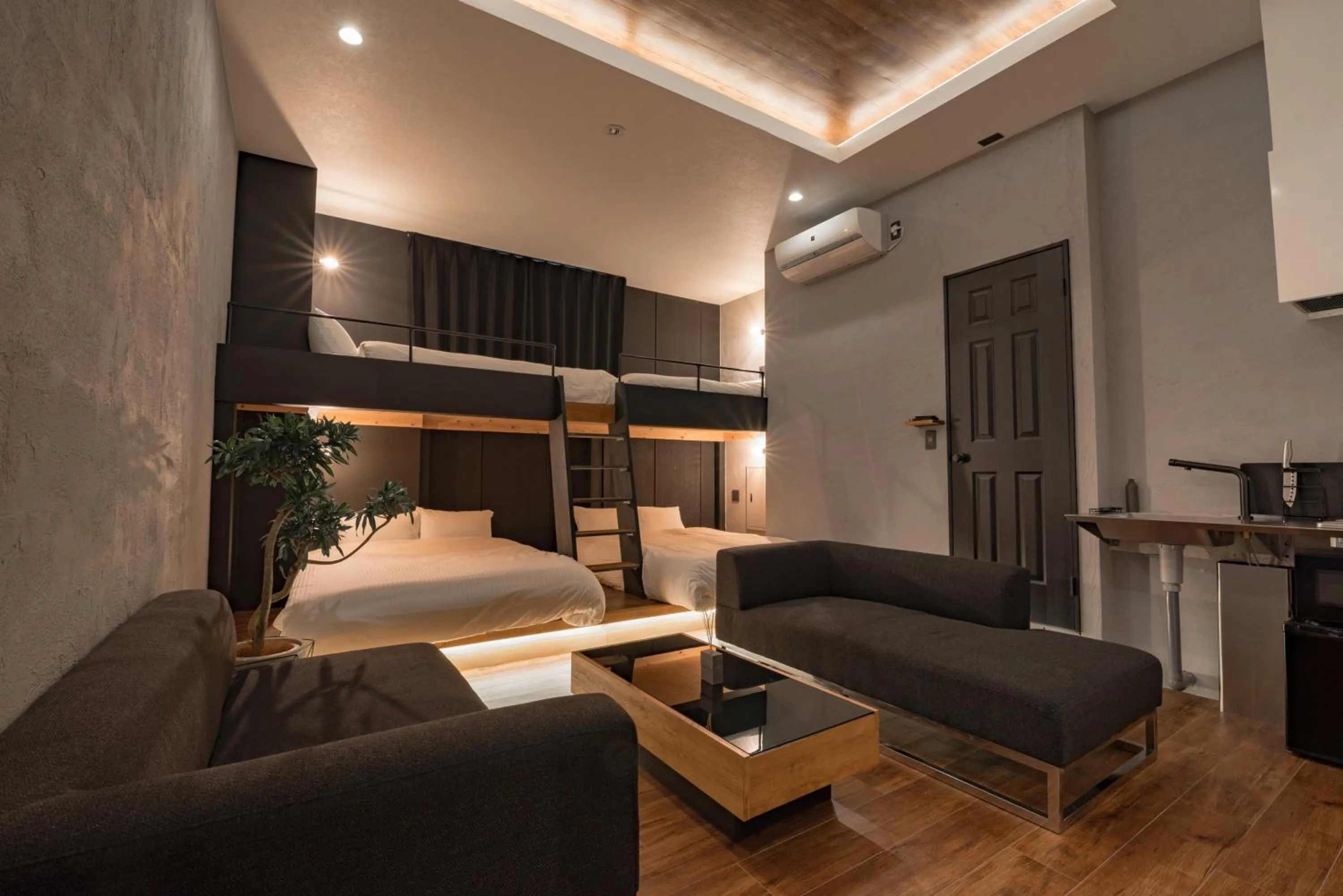 Living room, Bed in mizuka Imaizumi 2 - unmanned hotel -