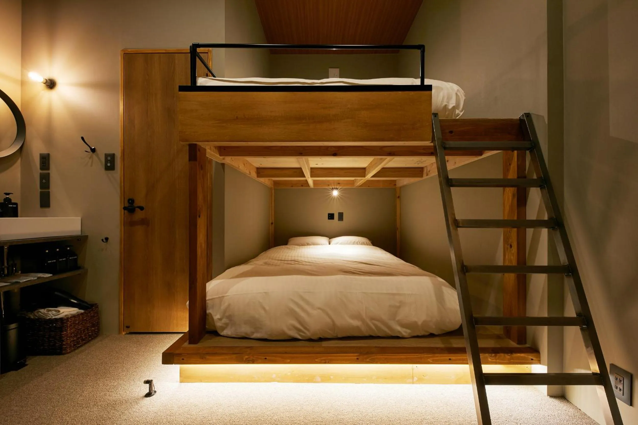 Bedroom, Bed in mizuka Imaizumi 2 - unmanned hotel -