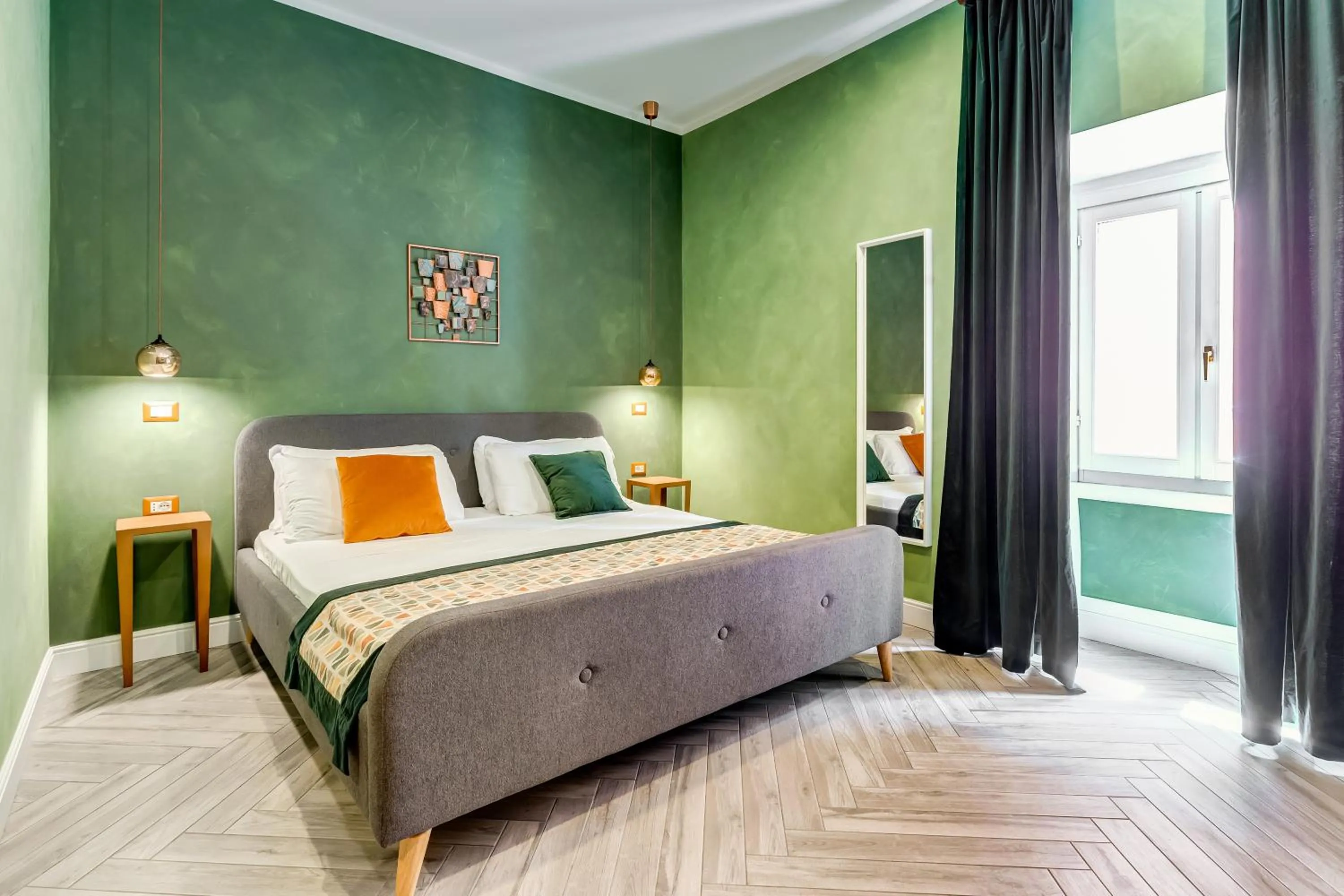 Bed in Ripetta Natural Suites