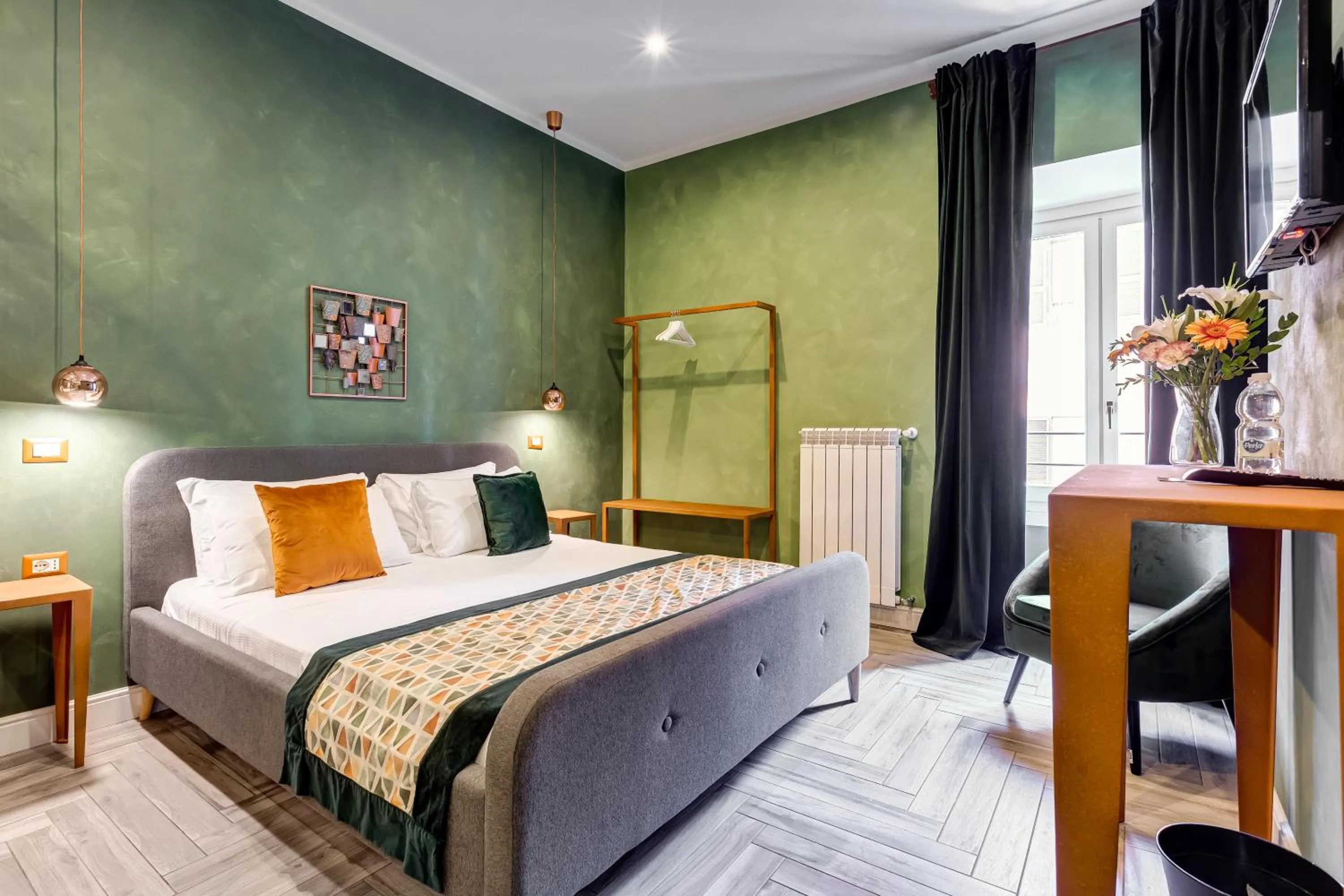 Bed in Ripetta Natural Suites