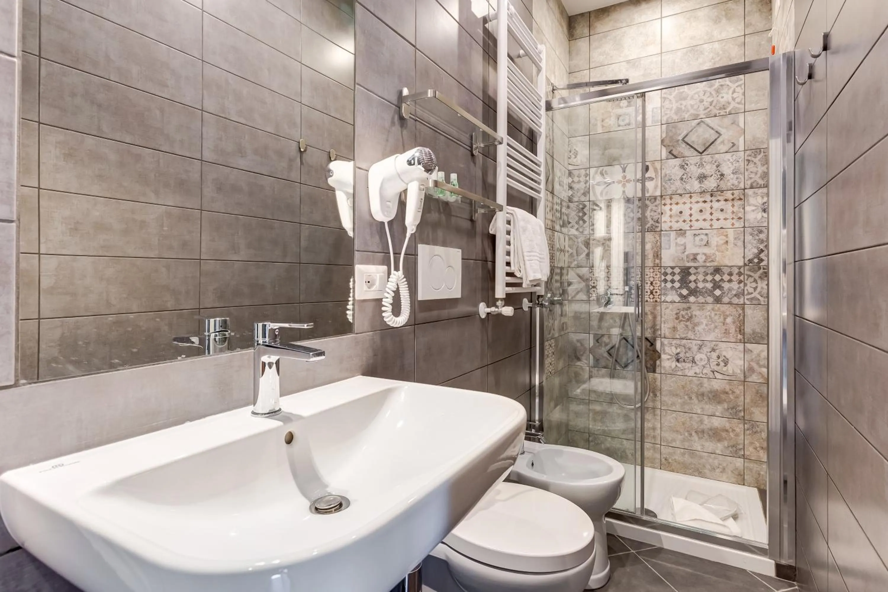 Bathroom in Ripetta Natural Suites