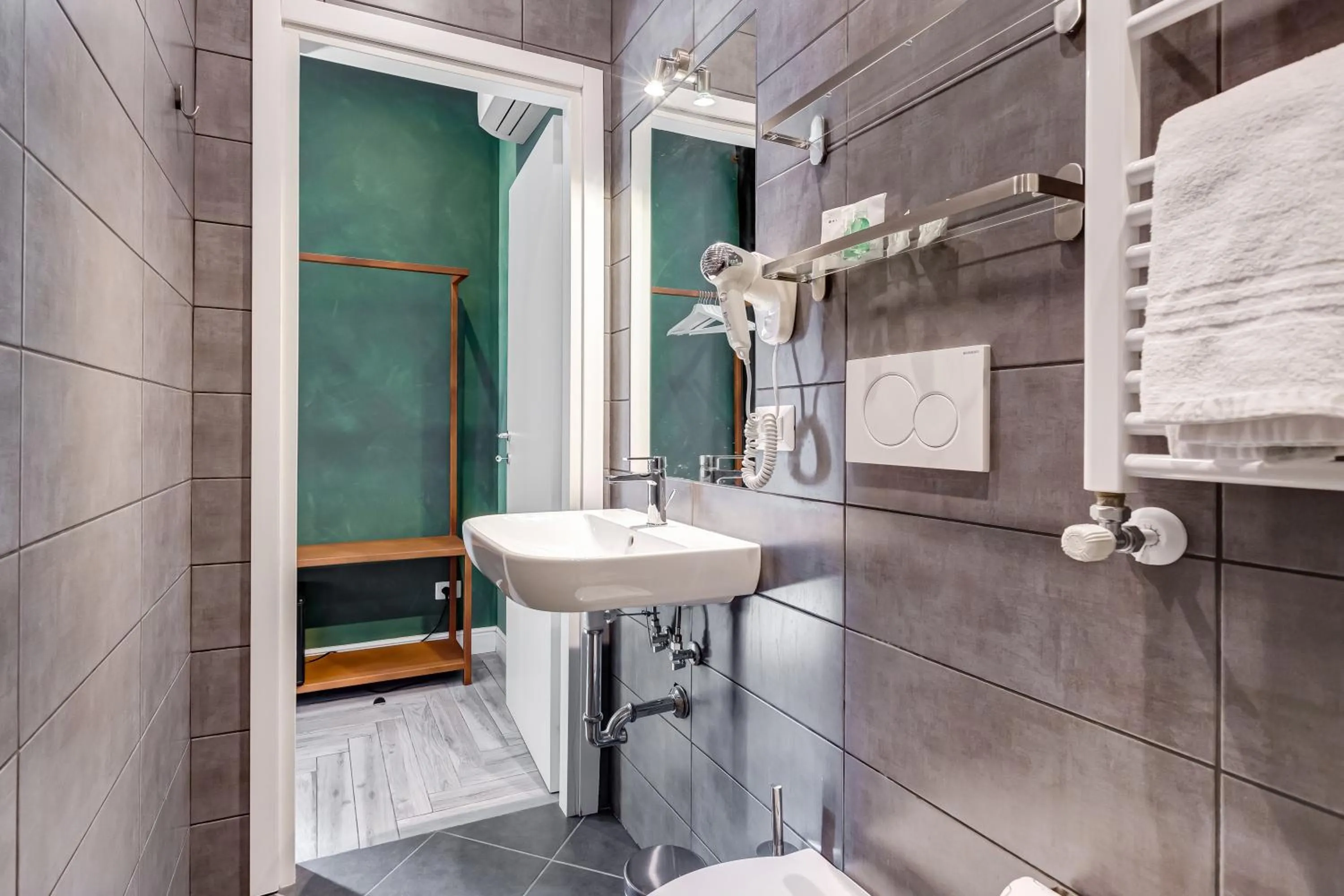 Bathroom in Ripetta Natural Suites