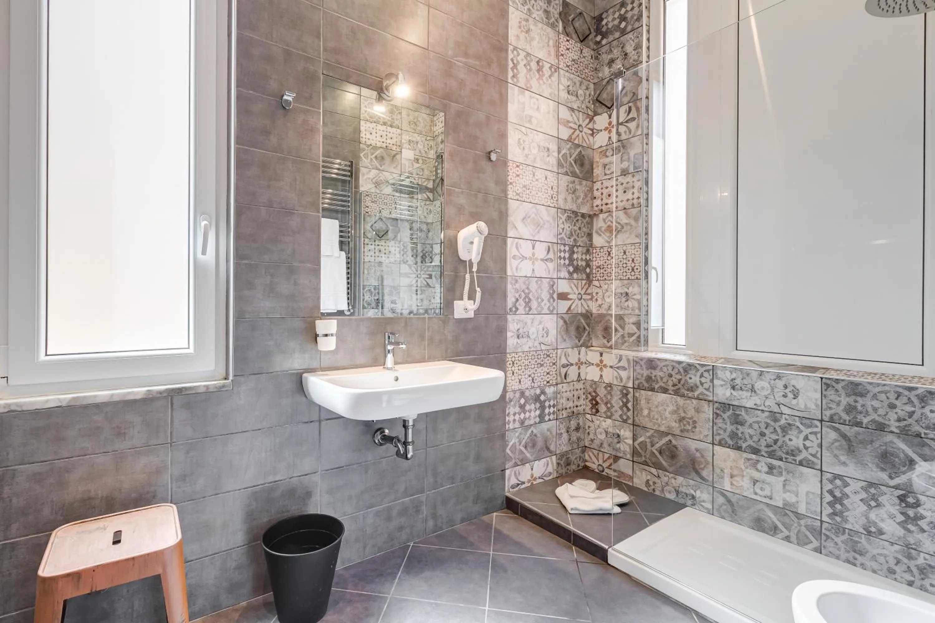 Bathroom in Ripetta Natural Suites