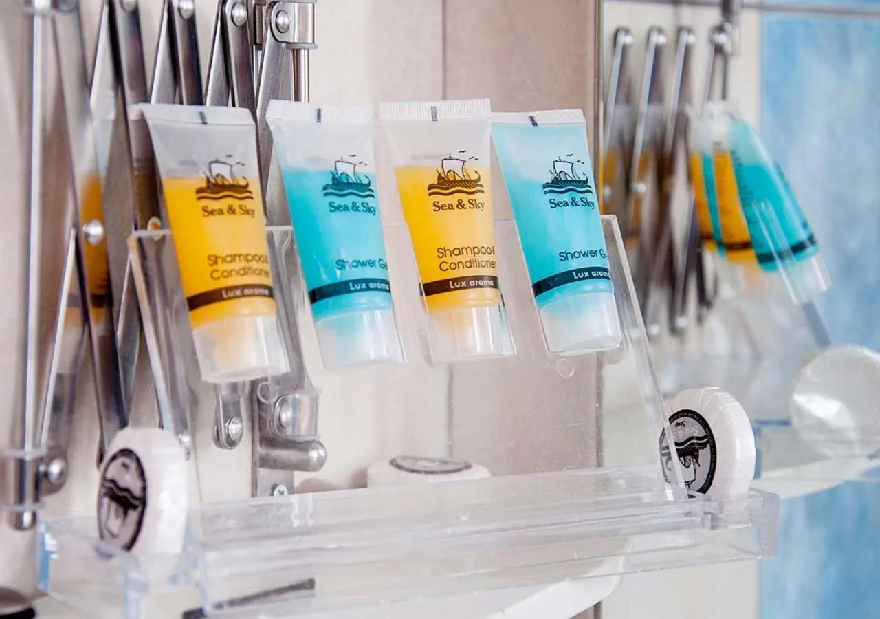 Bathroom in Stefanakis Hotel & Apartments