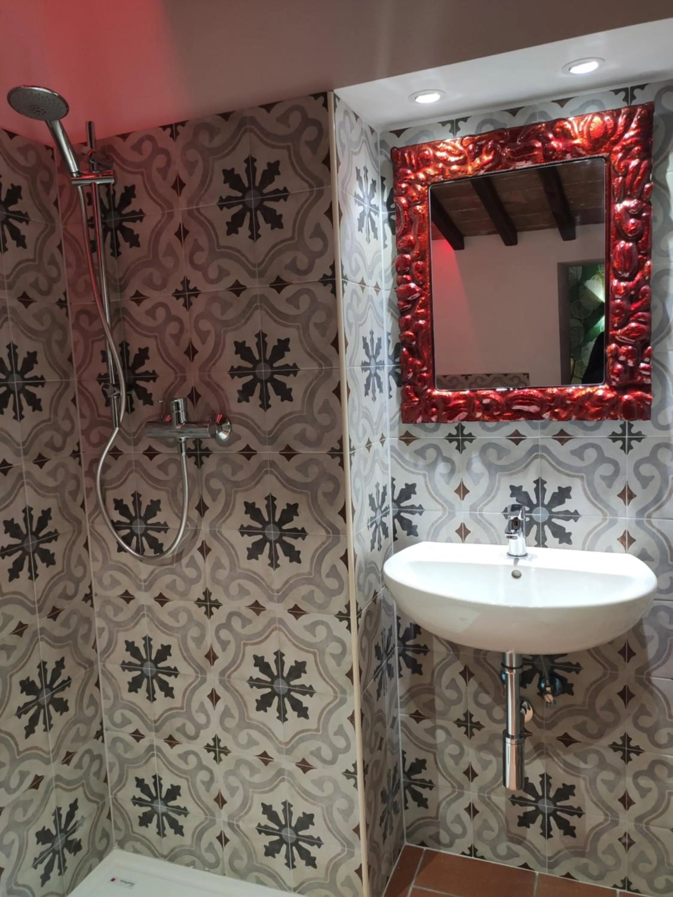 Bathroom in Villa La Nussa