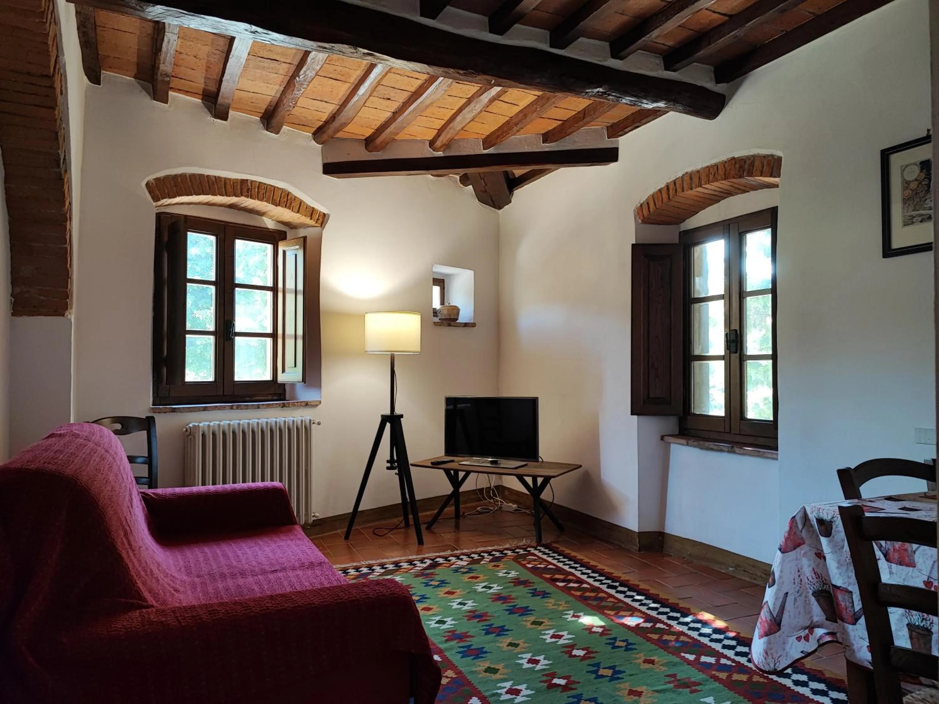 Living room in Villa La Nussa