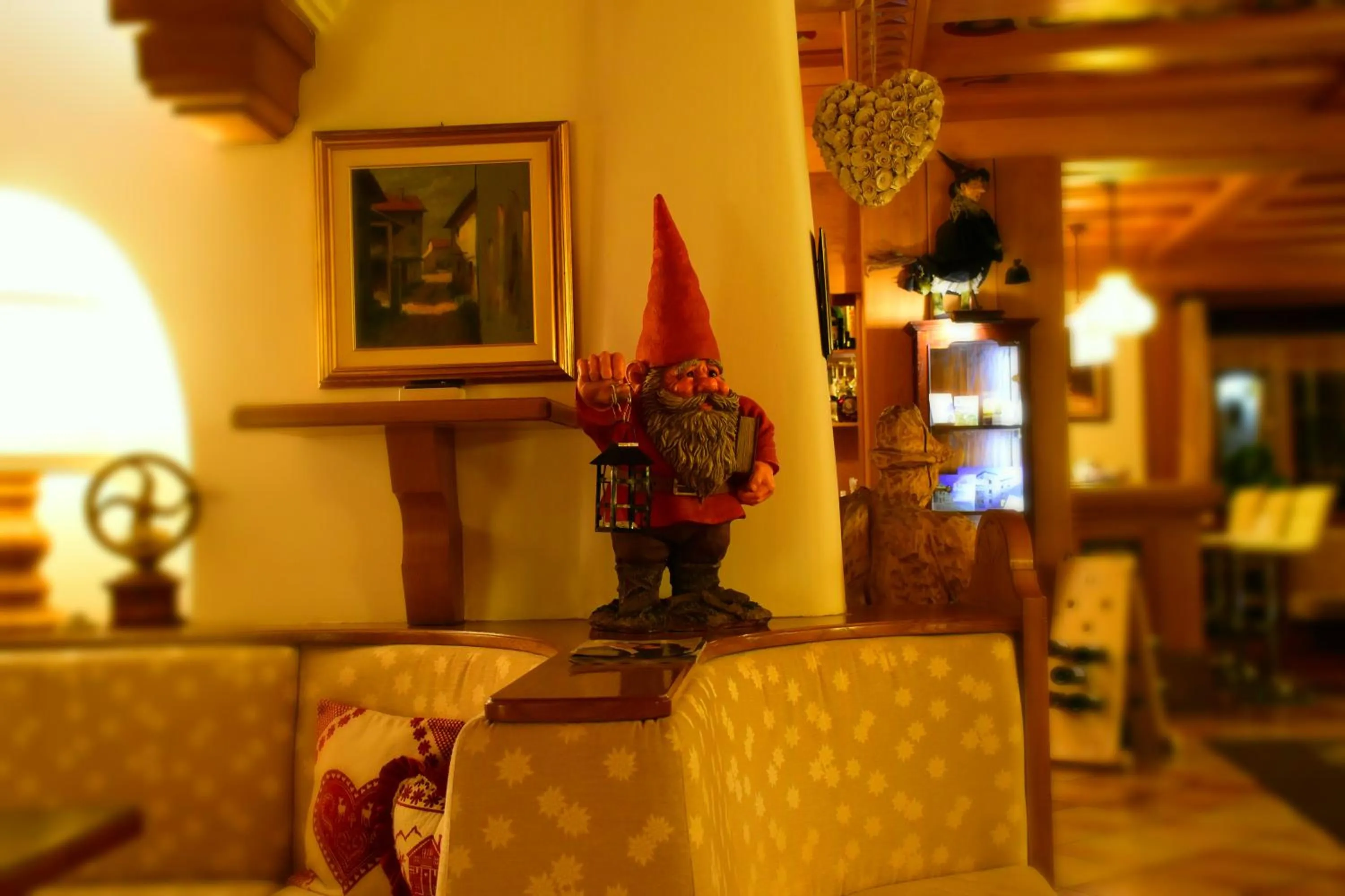 Lobby or reception in Folgaria Post Hotel