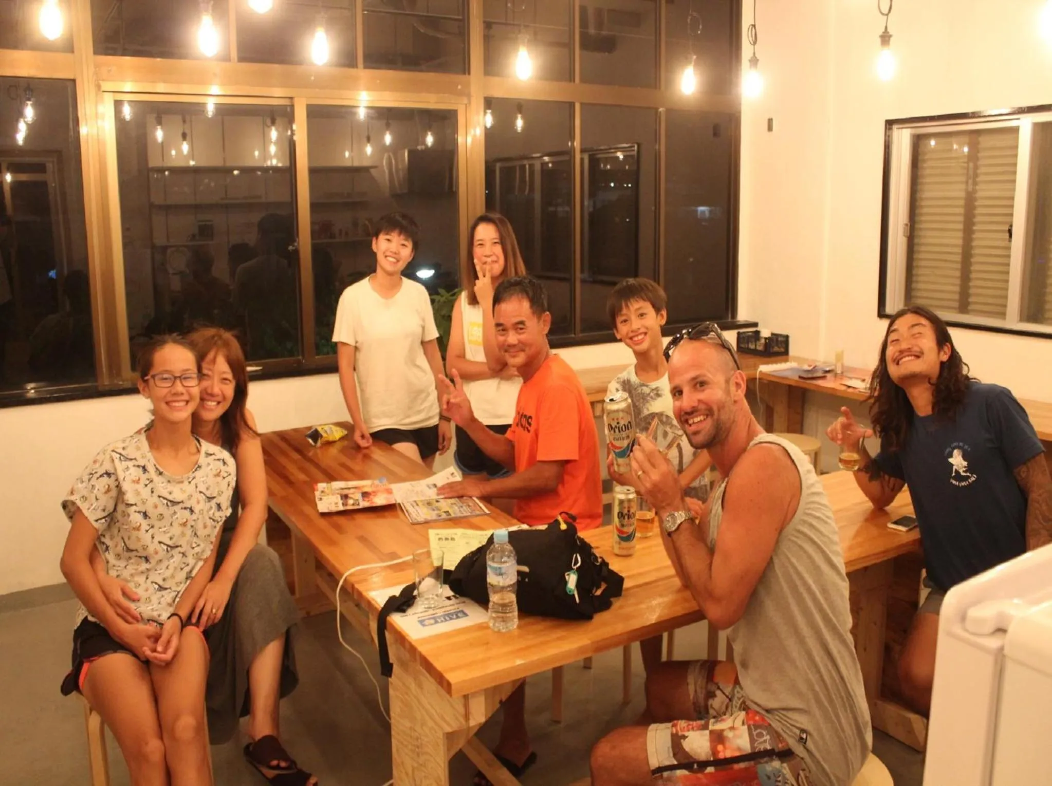 Communal lounge/ TV room in Ishigaki Guesthouse HIVE