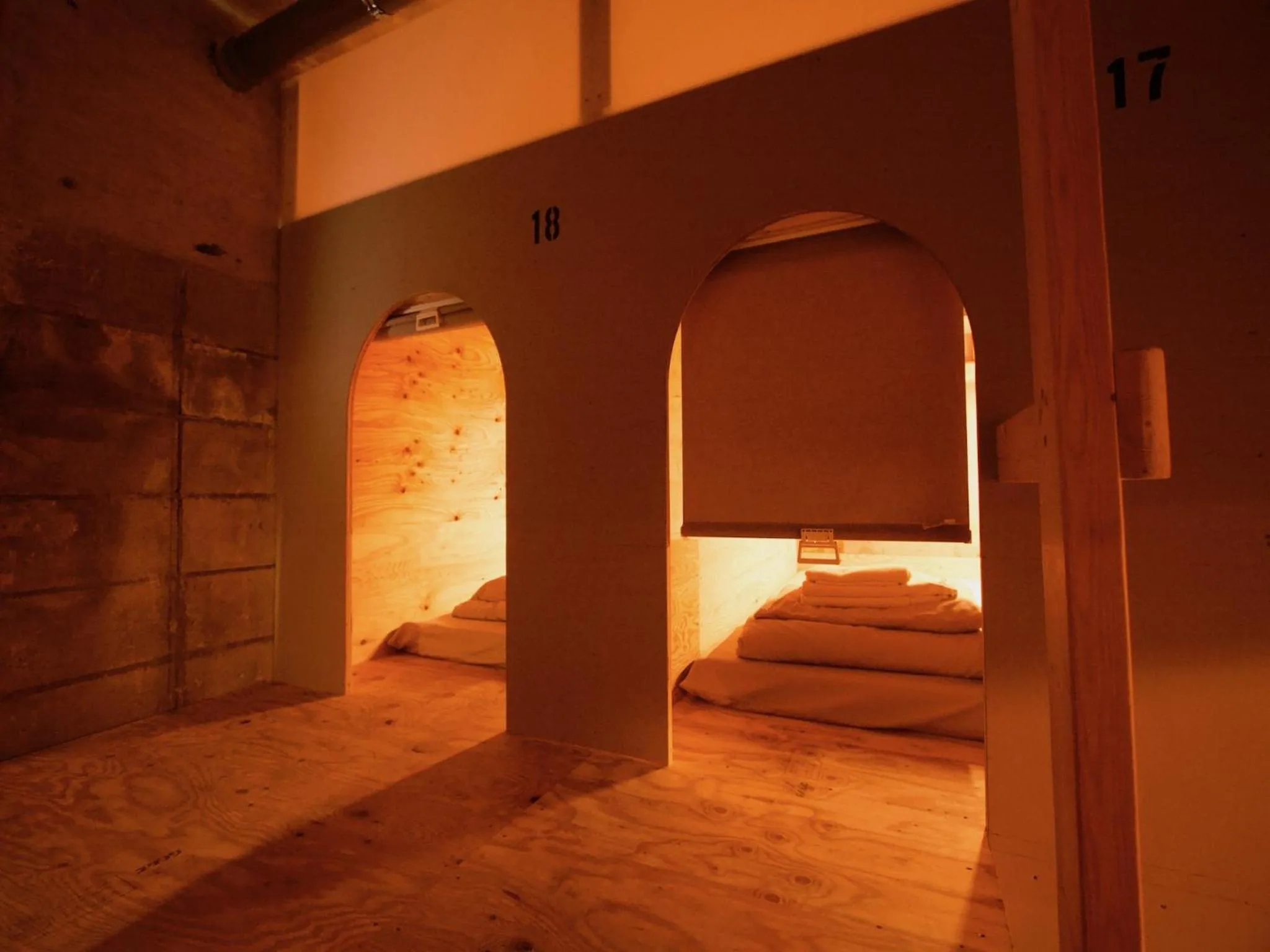 Bed in Ishigaki Guesthouse HIVE