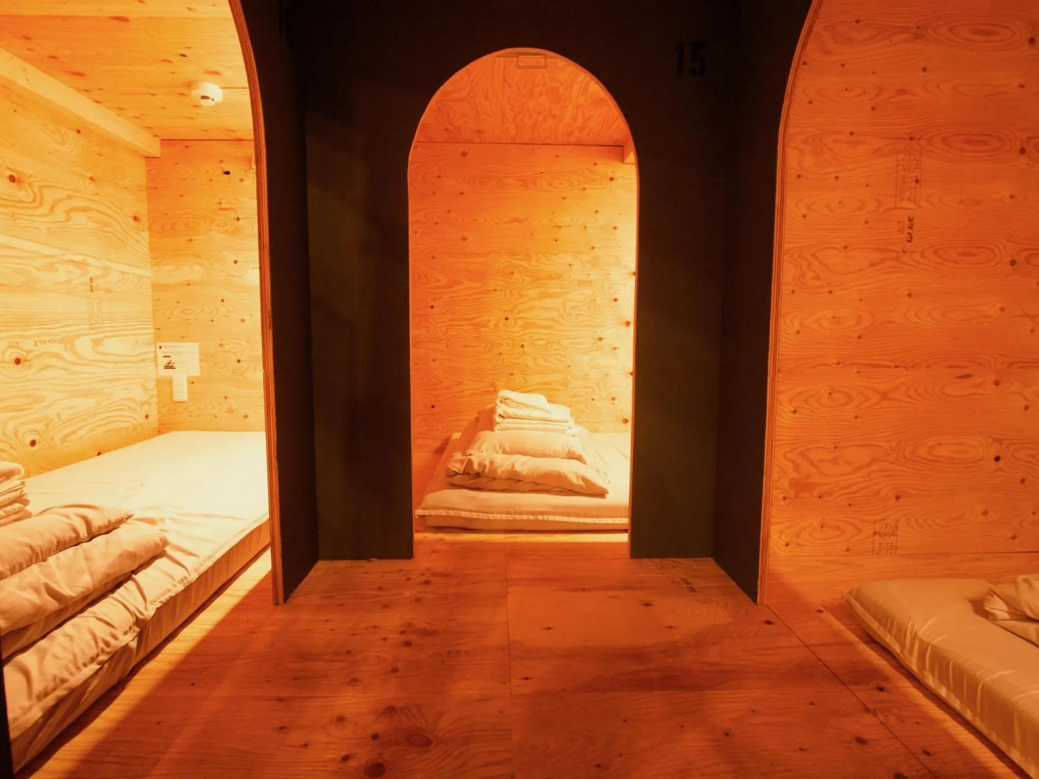 Bed in Ishigaki Guesthouse HIVE