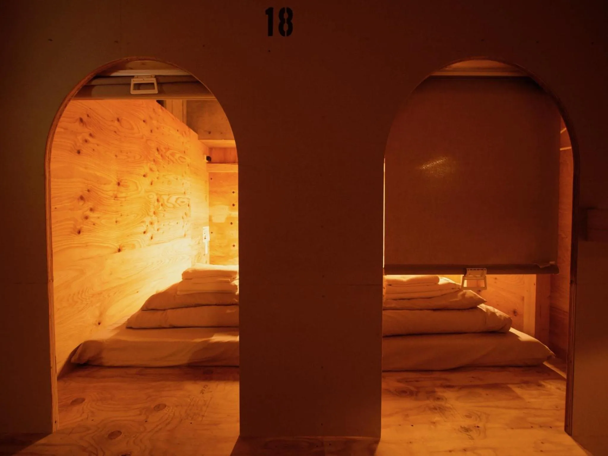 Bed in Ishigaki Guesthouse HIVE