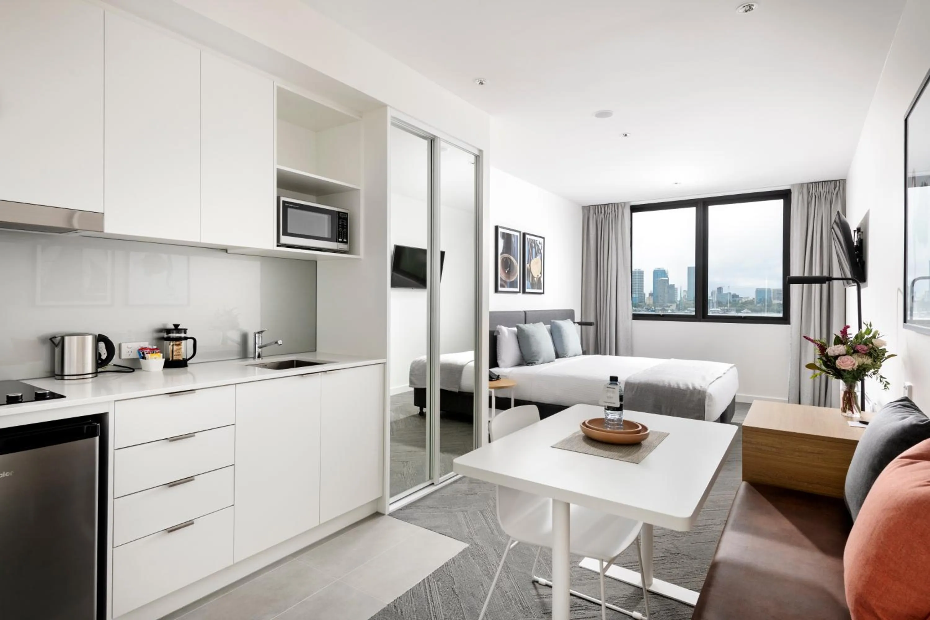 Bed in Quest South Perth Foreshore