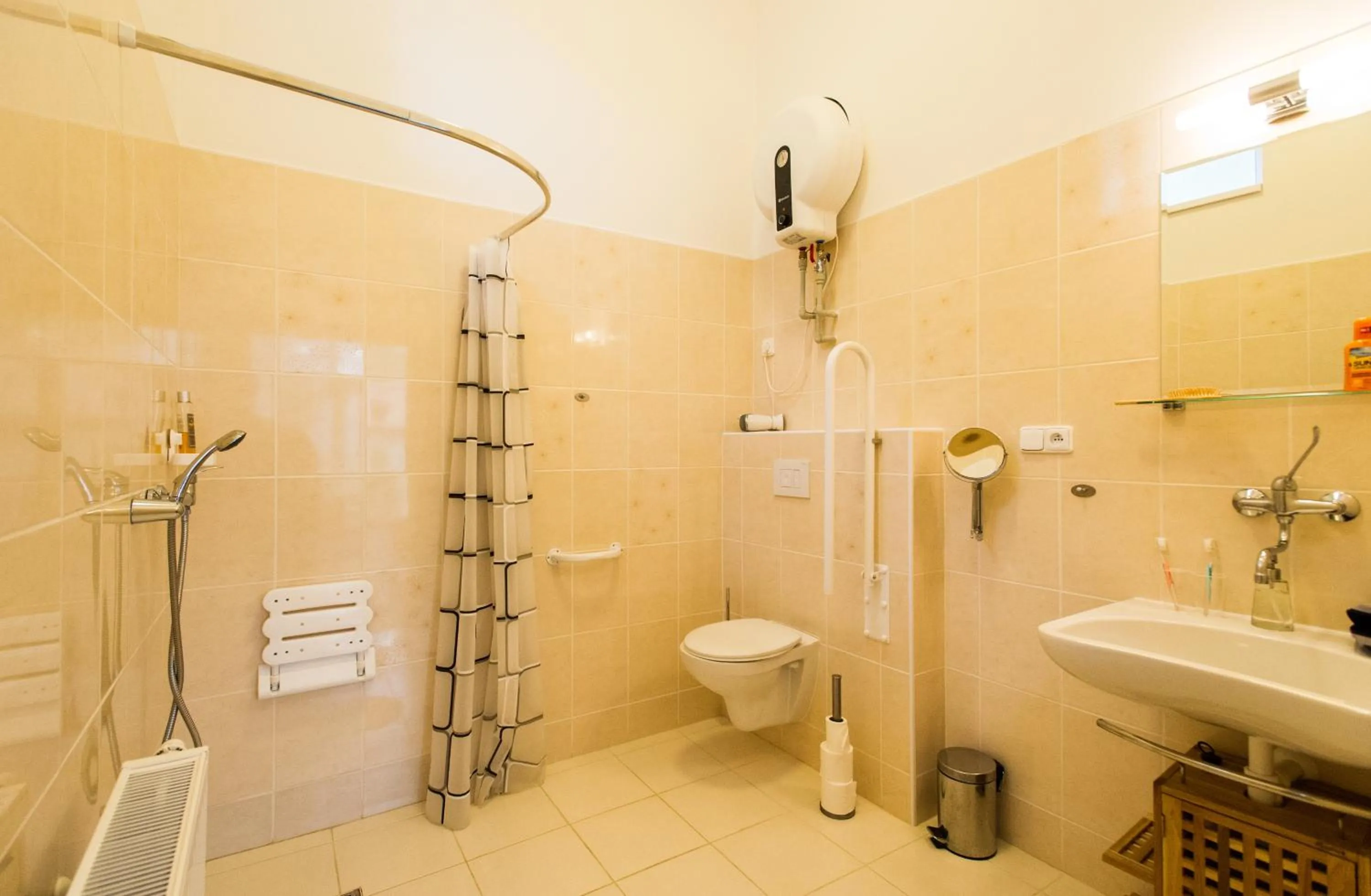 Shower in Pension Fialka