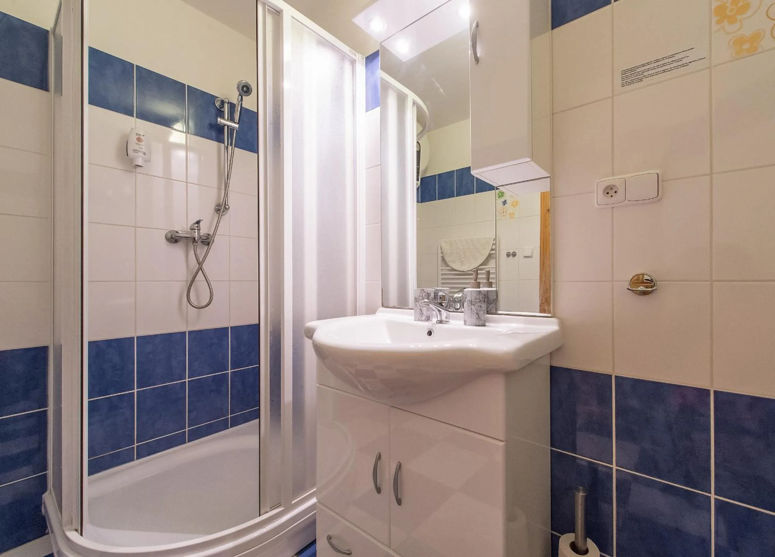 Bathroom in Pension Fialka