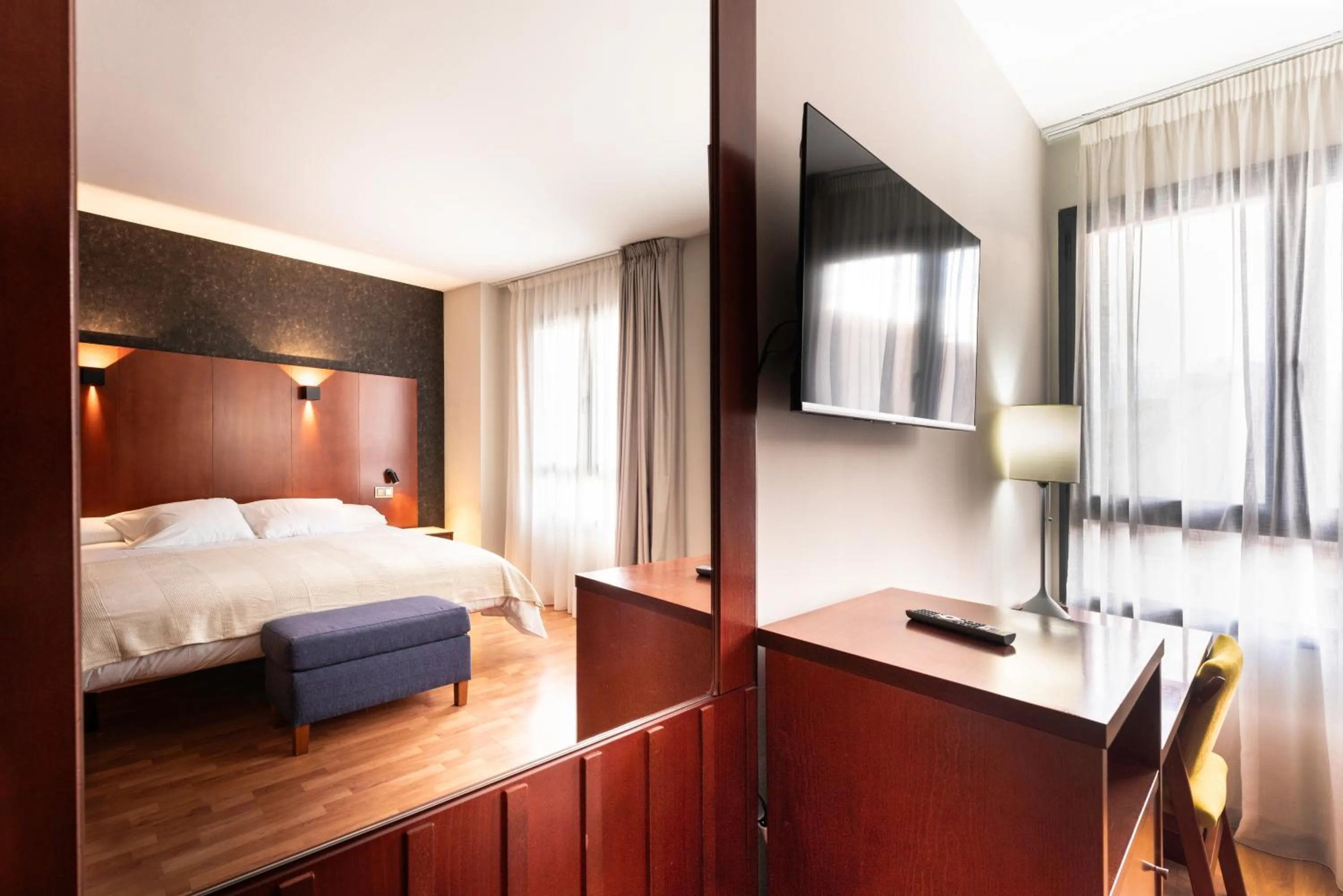 Bed in Hotel Doña Urraca