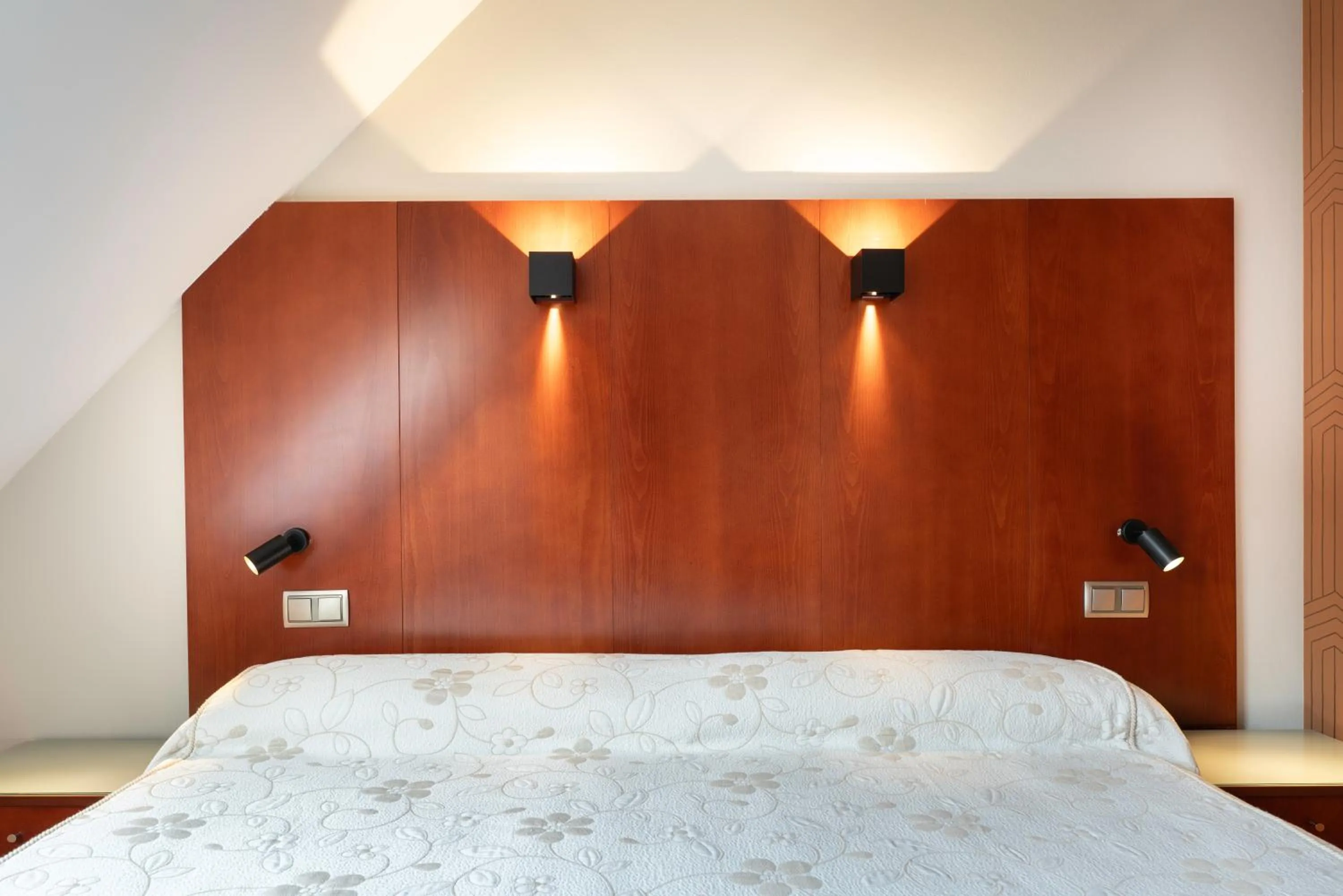 Bed in Hotel Doña Urraca