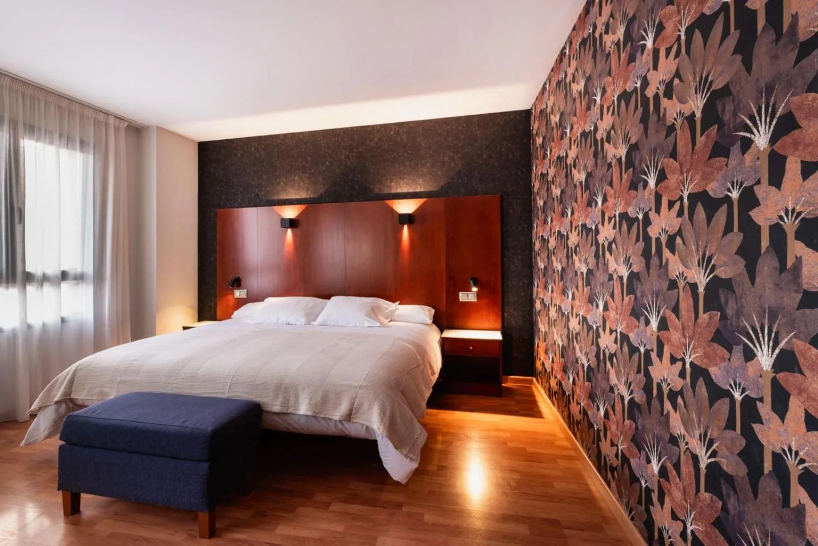 Bed in Hotel Doña Urraca