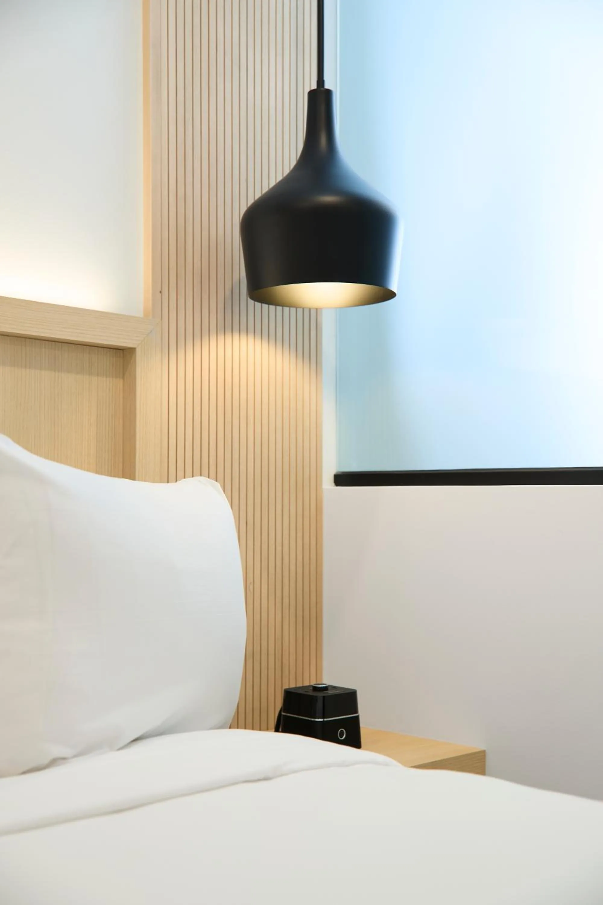 Bed in Hôtel Cofortel