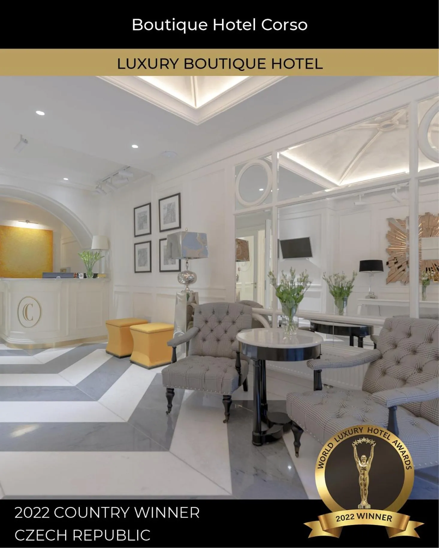 Seating area, Bed in Boutique Hotel Corso