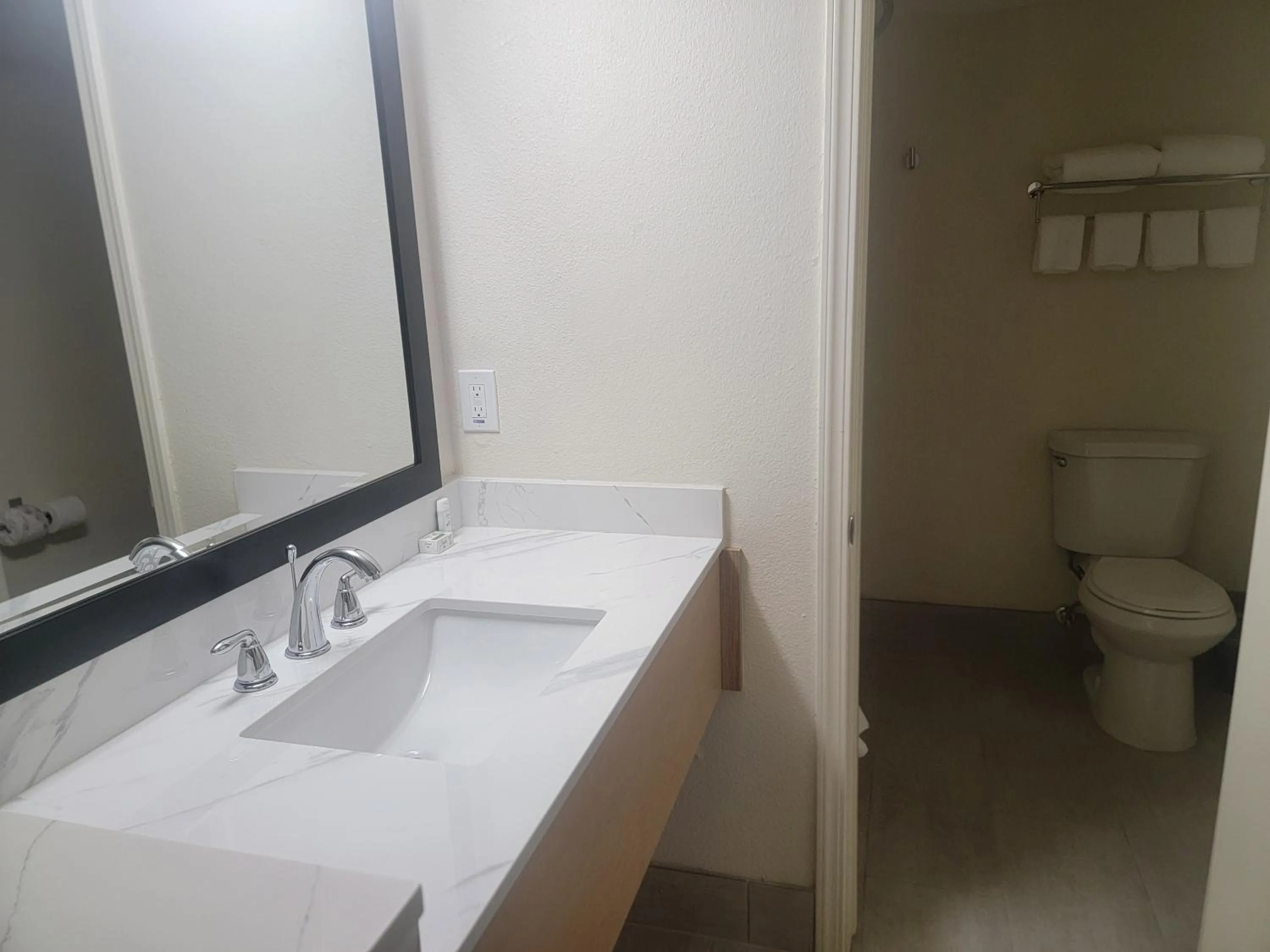 Bathroom in Ramada by Wyndham Merced