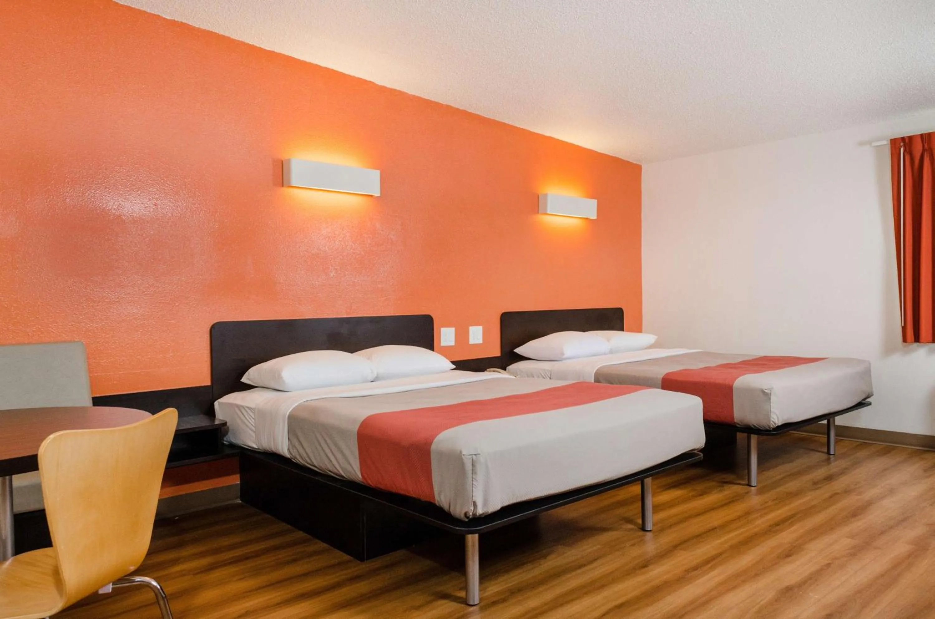 Photo of the whole room in Motel 6-Merced, CA