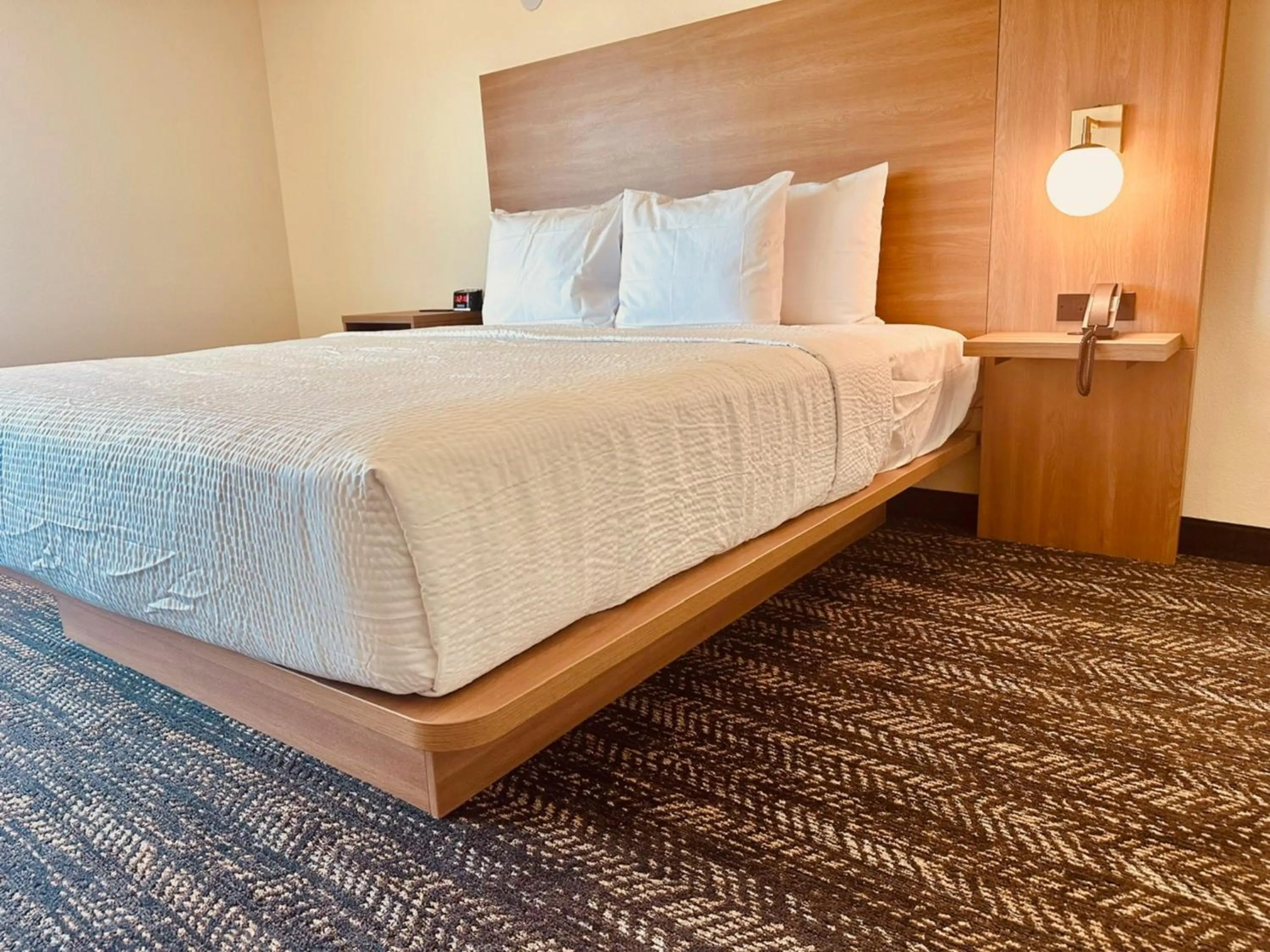 Bed in Ramada by Wyndham Merced