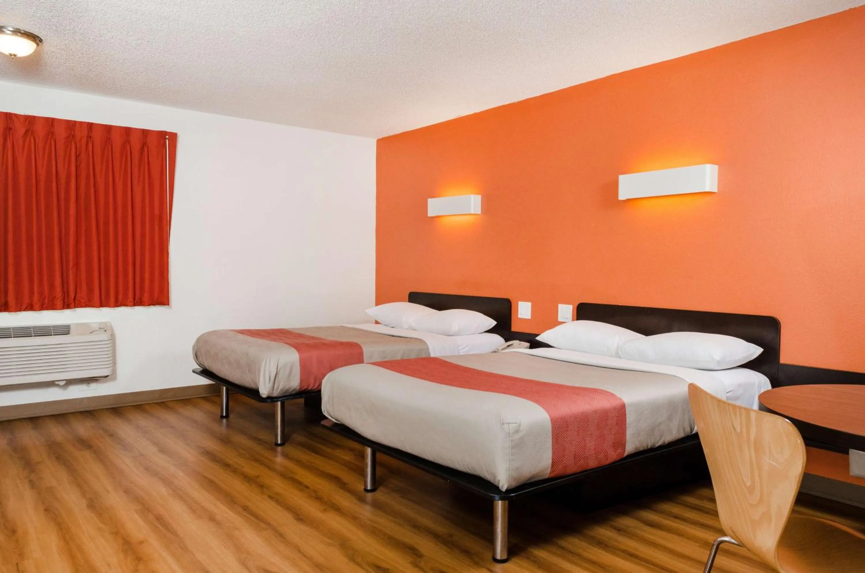 Photo of the whole room in Motel 6-Merced, CA