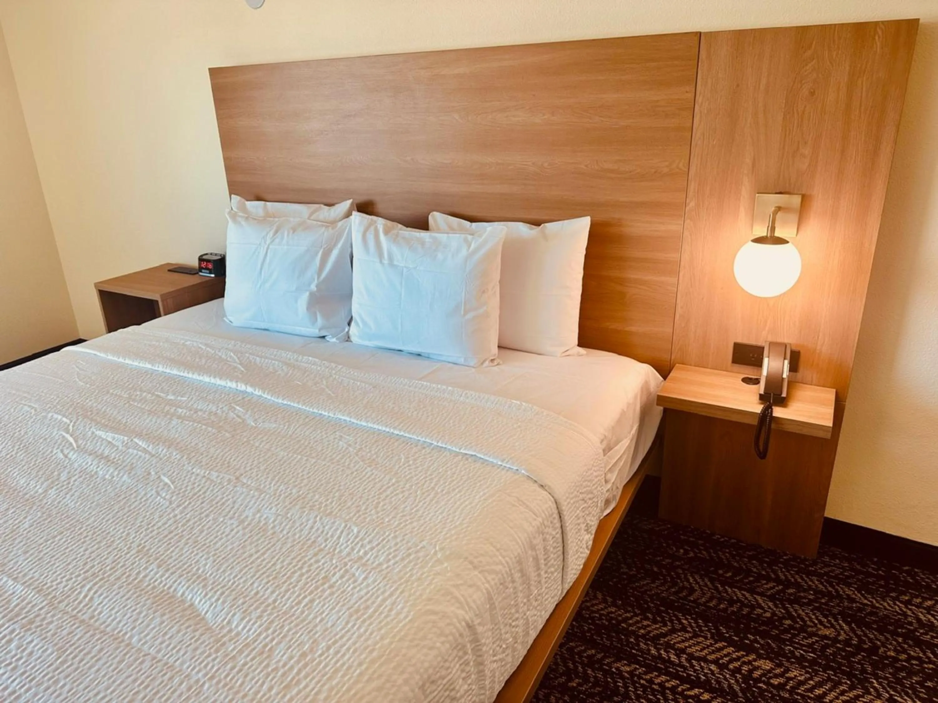 Bed in Ramada by Wyndham Merced