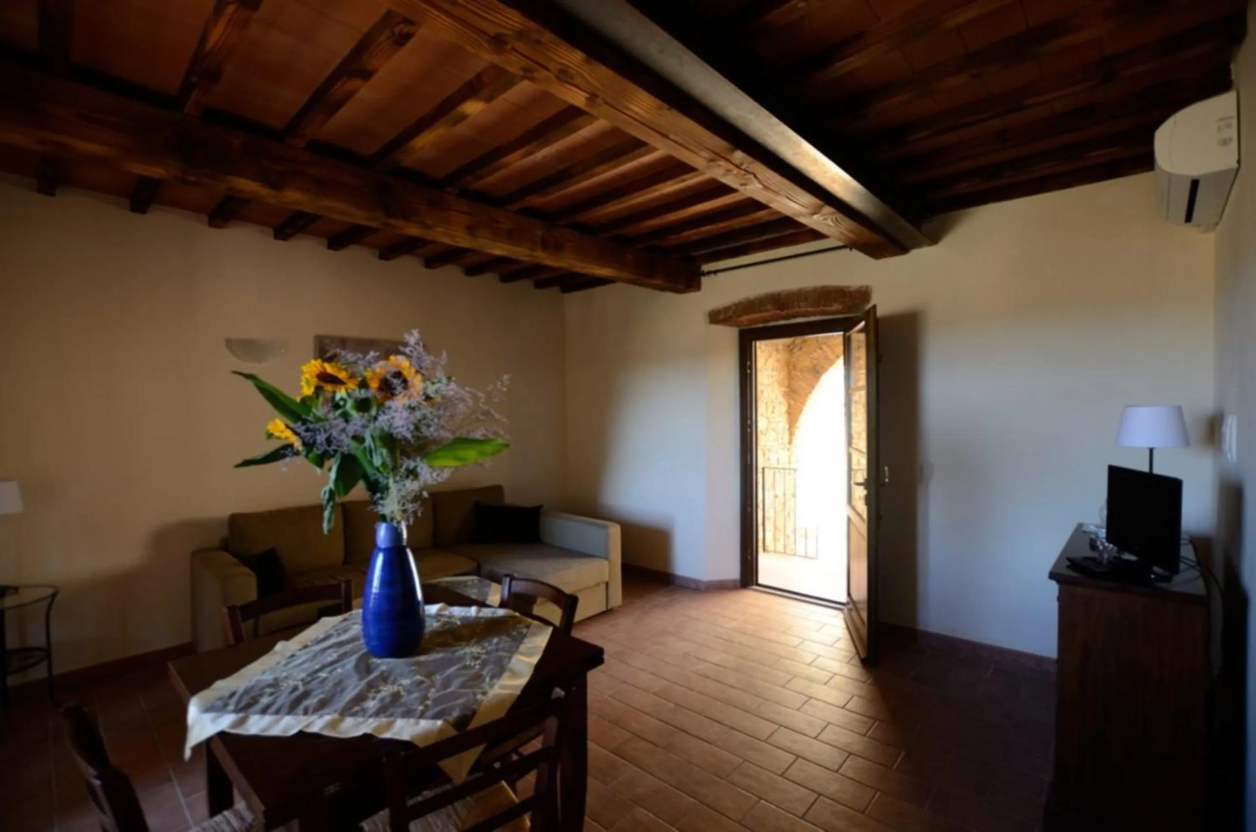 Living room in Antico Borgo Casalappi