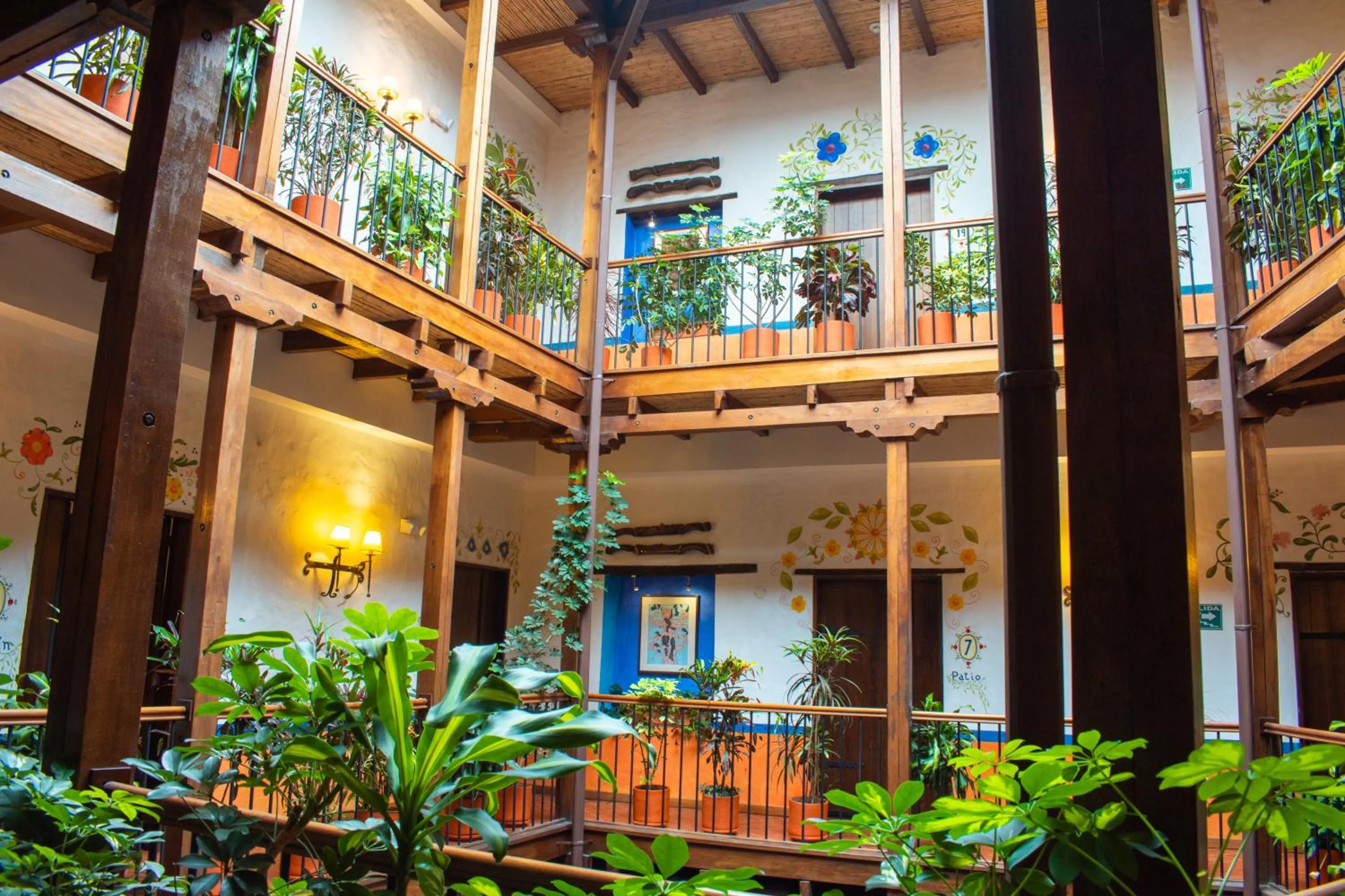 Property building in La Casona de la Ronda Hotel Boutique