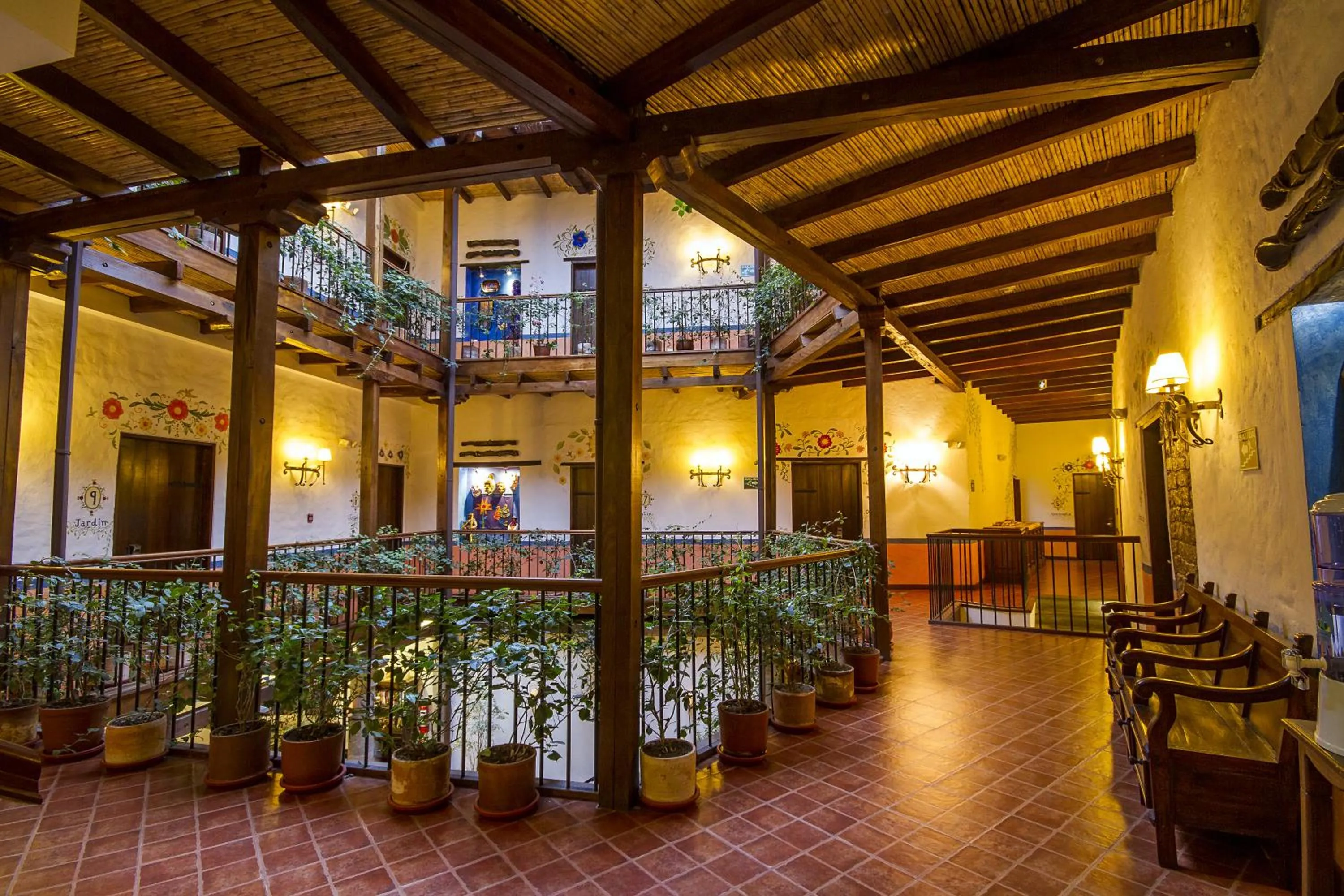 Decorative detail in La Casona de la Ronda Hotel Boutique