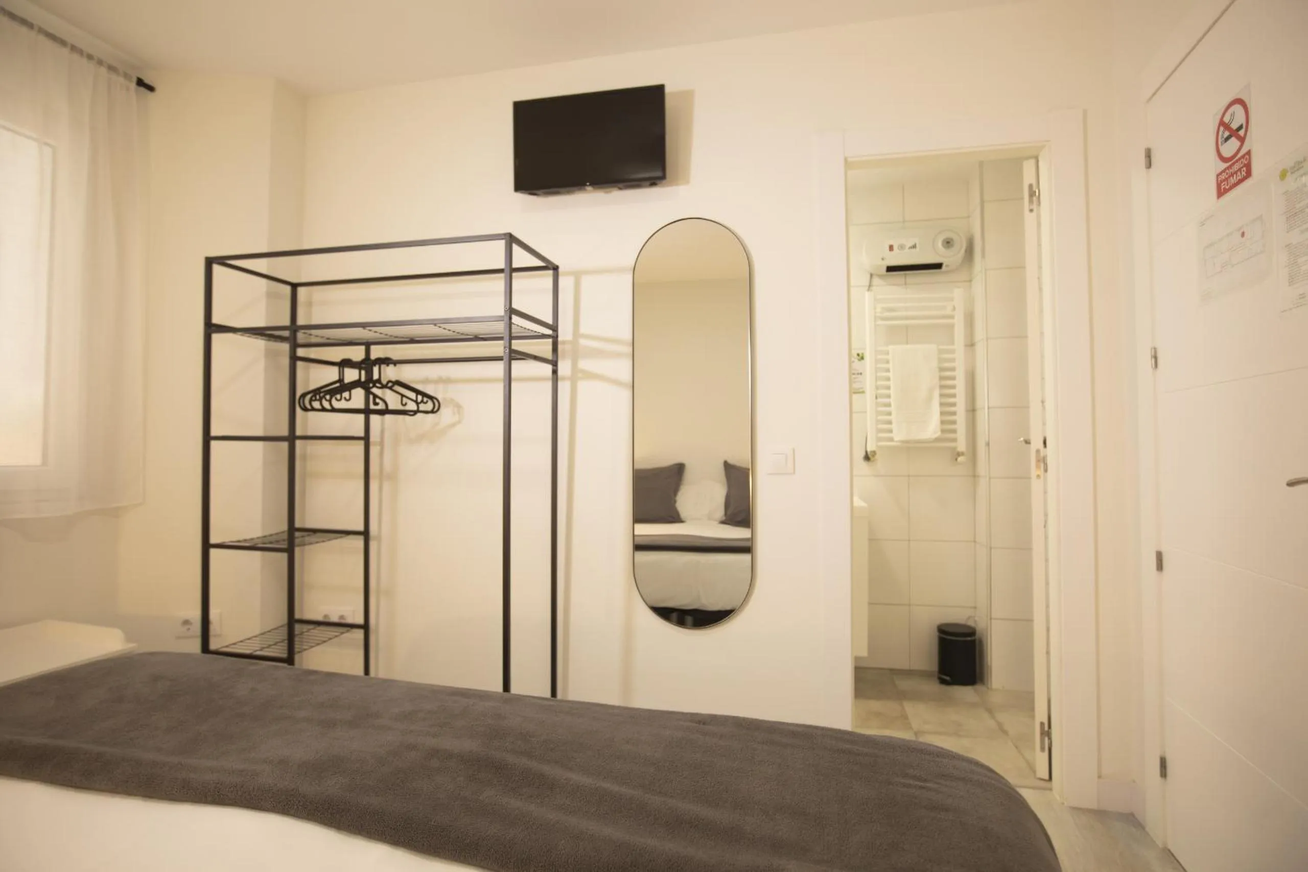 Bedroom, Bed in Alojamientos Cantíber