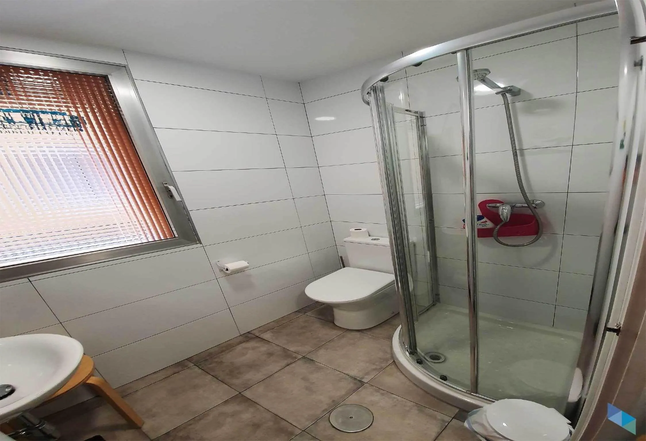 Bathroom in Alojamientos Cantíber