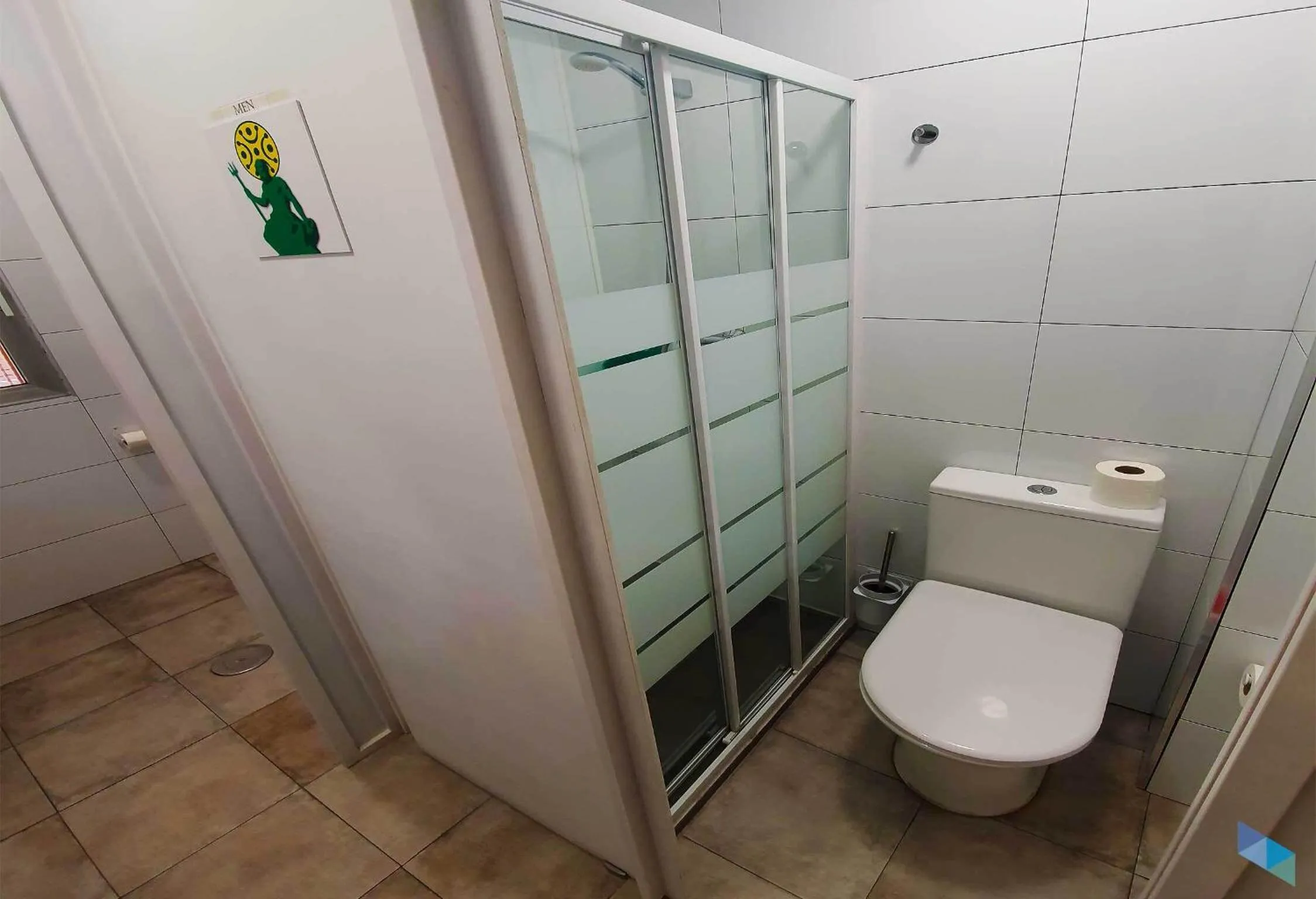 Bathroom in Alojamientos Cantíber