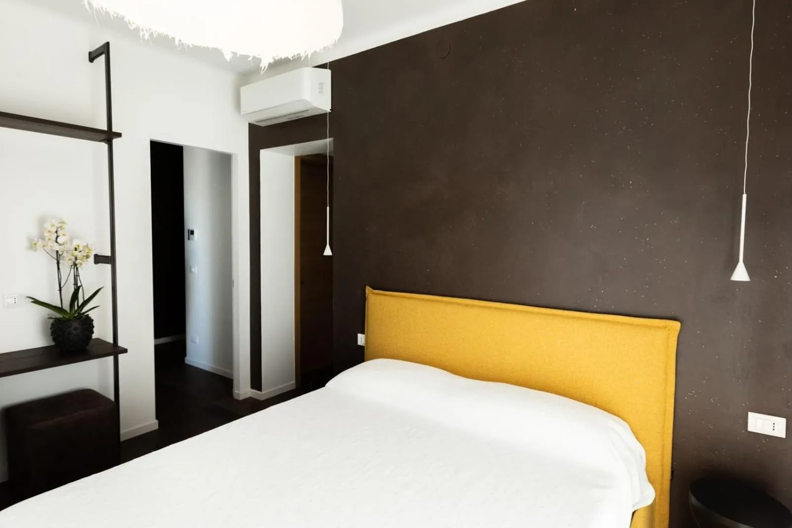 Bed in Sunset Room&Breakfast