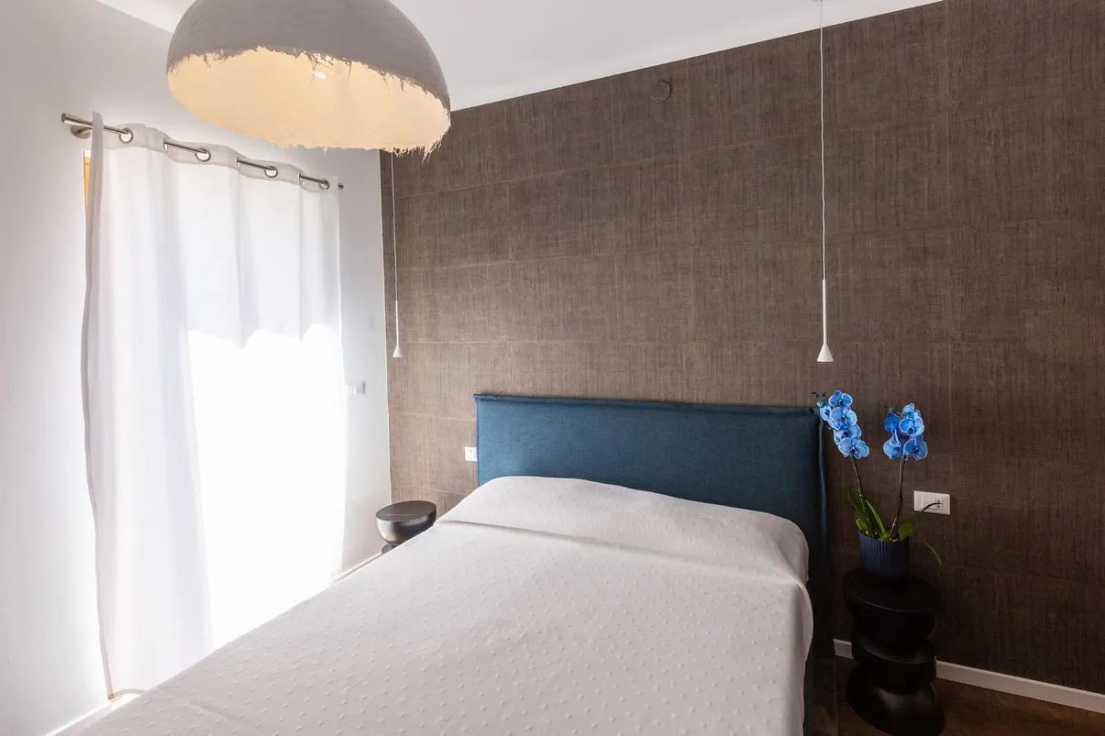 Bed in Sunset Room&Breakfast