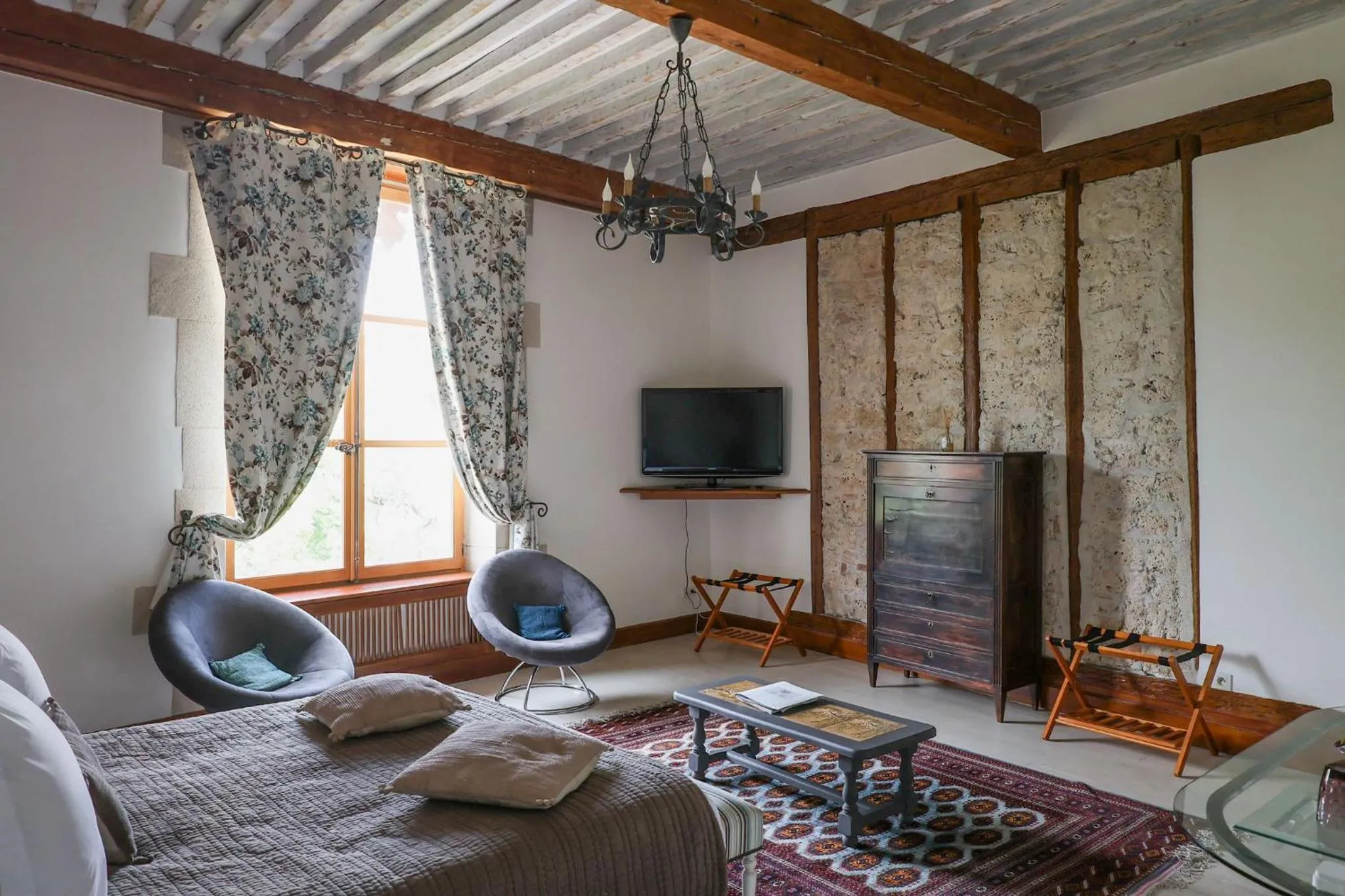 Bedroom in Maison de la Pra