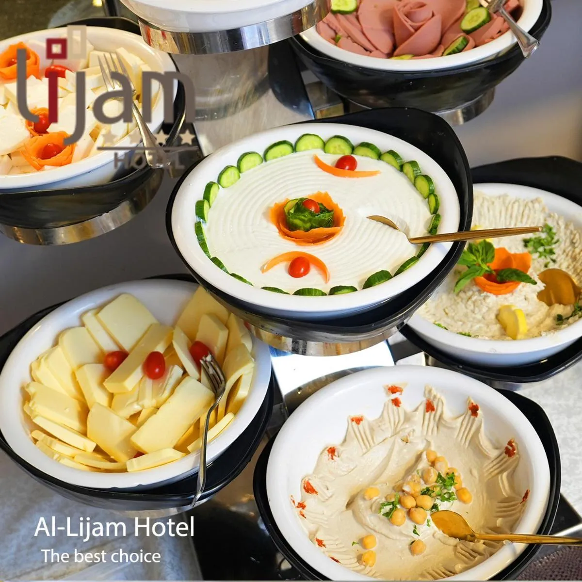 Buffet breakfast in Lijam Hotel