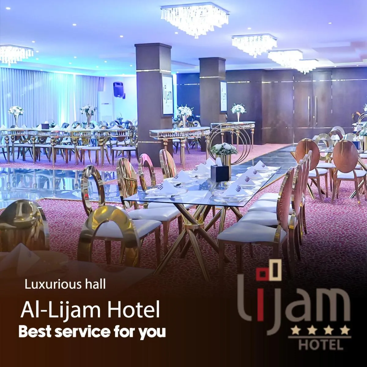 Banquet/Function facilities in Lijam Hotel